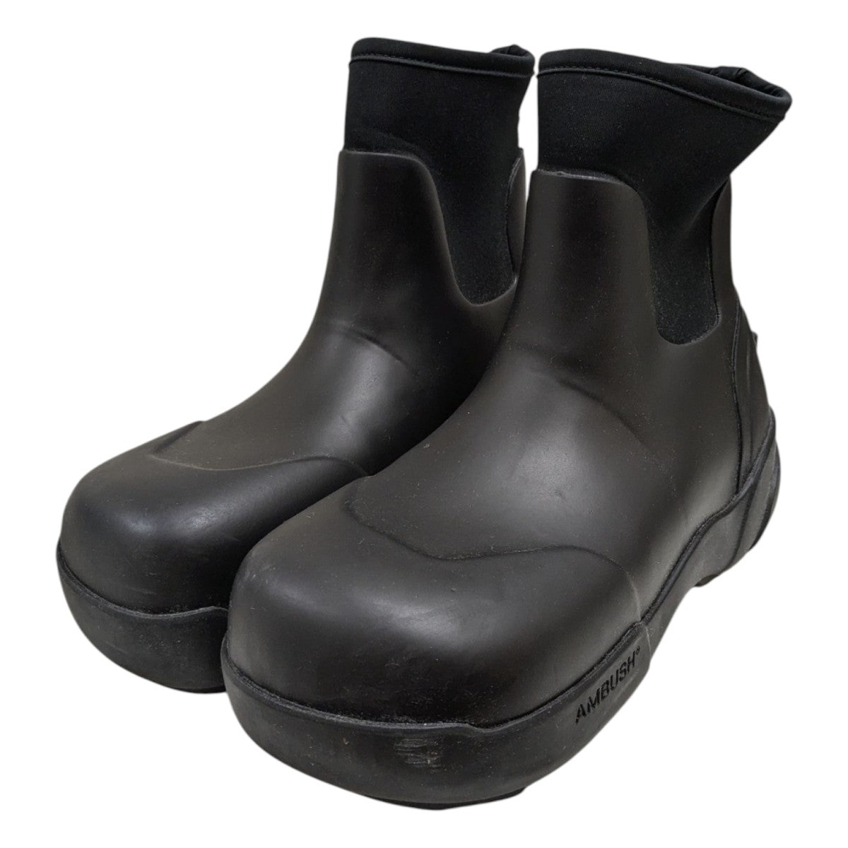 ambush rubber boot アンブッシュ ラバーブーツ ブラック42 AMBUSH(アンブッシュ) RUBBER BOOTラバーブーツ ブラック サイズ 42