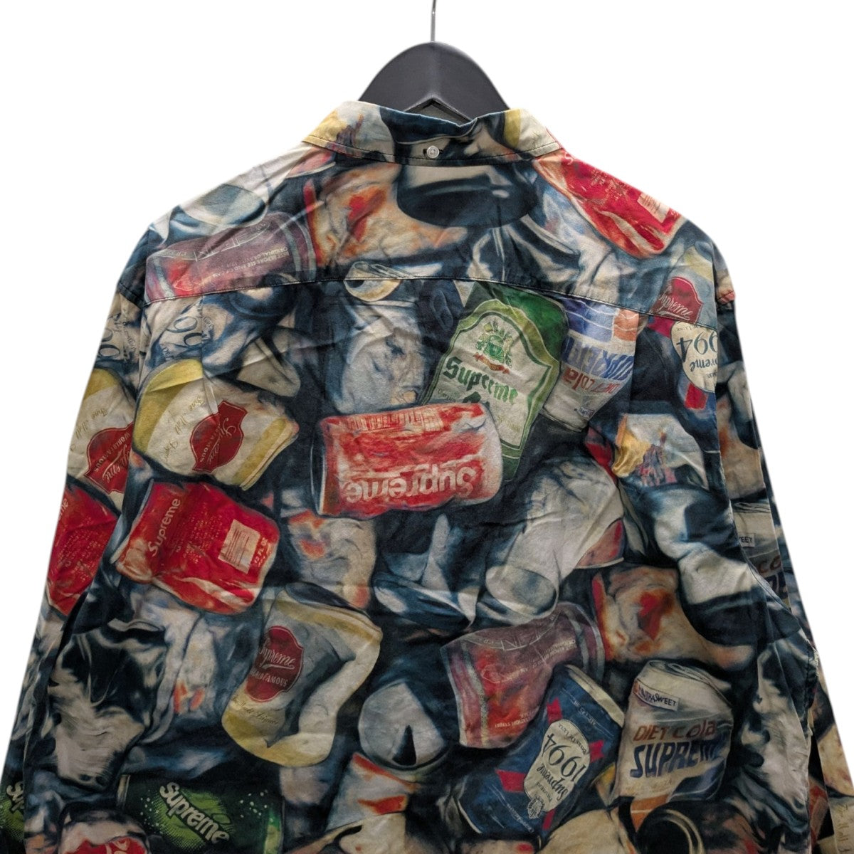 Cans Shirt総柄長袖シャツ