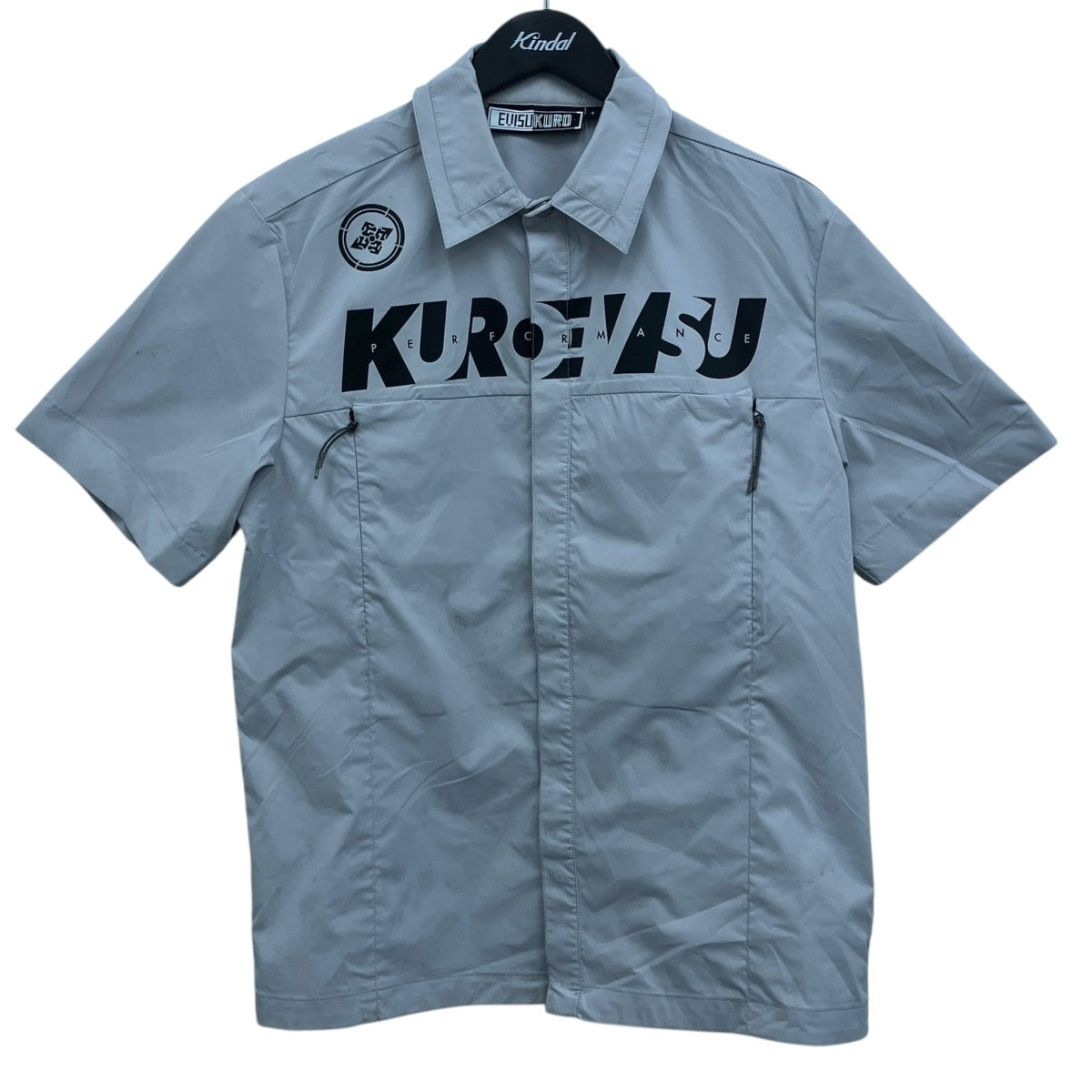 ロゴ家紋半袖シャツ