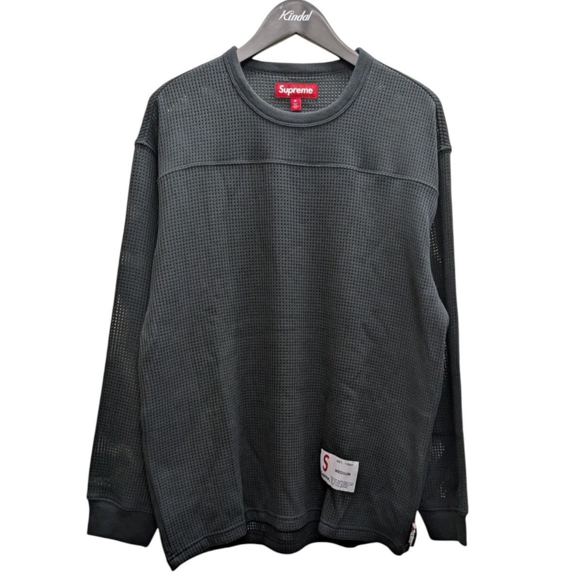 Polartec Mesh L S Football topメッシュフットボールTシャツ