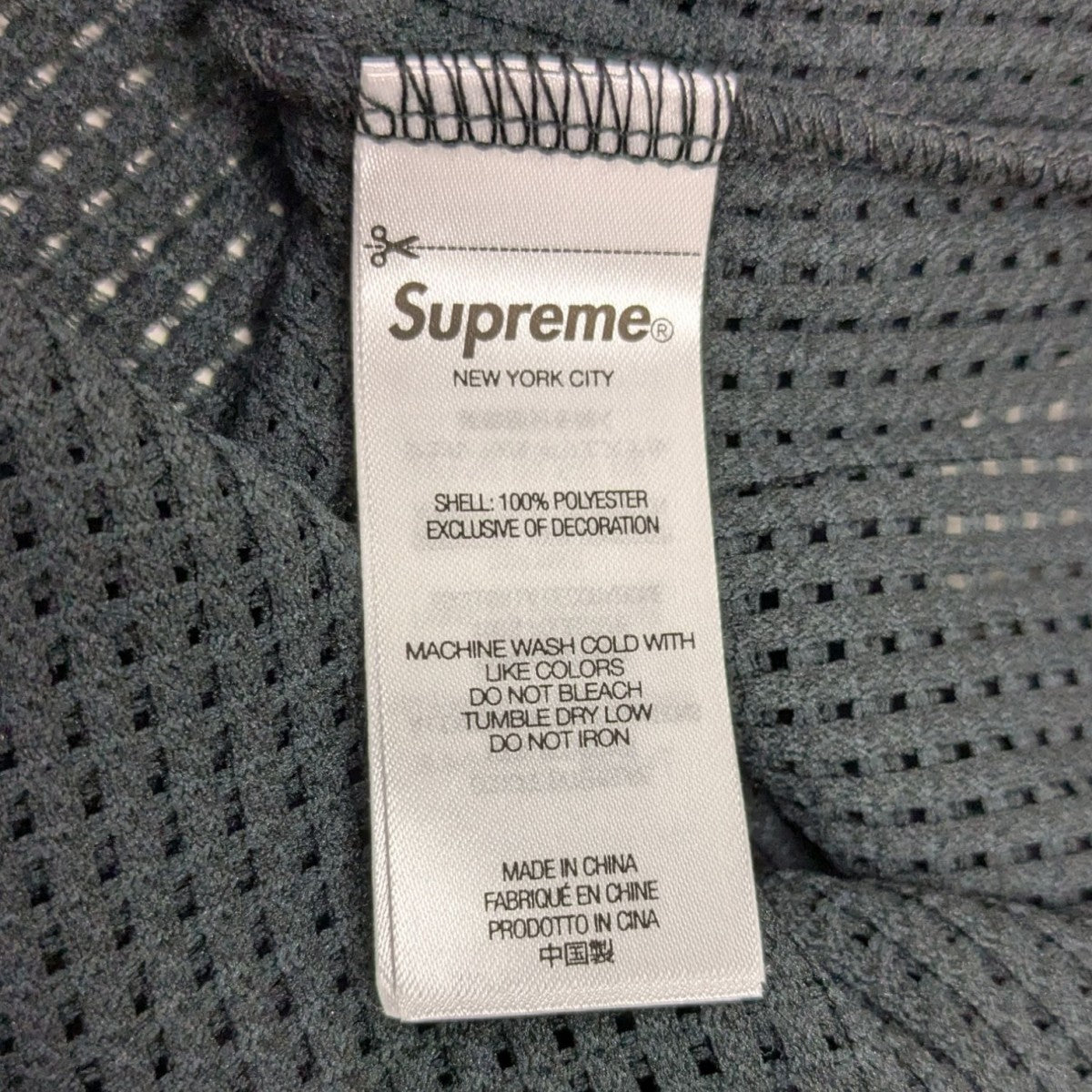 Supreme(シュプリーム) Polartec Mesh L S Football topメッシュ