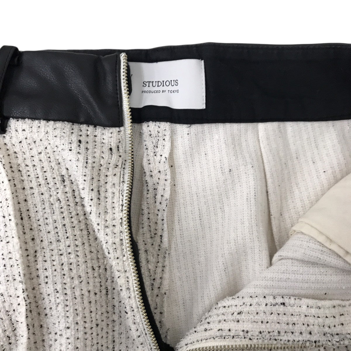 Tweedy Jersey Pantsツイードラインフレアパンツ123340053