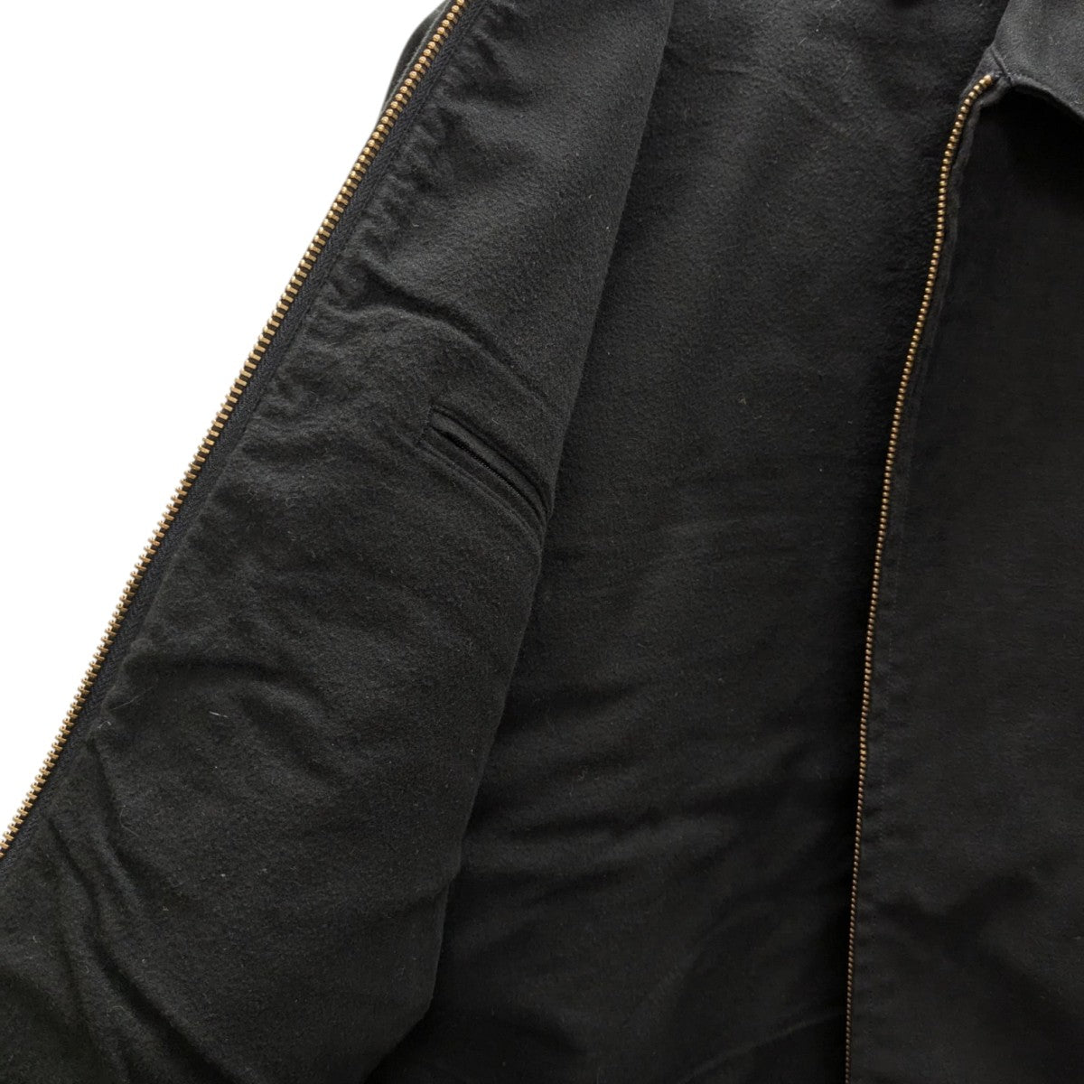 COMOLI(コモリ) 24AWモールスキンジップショートジャケットA03-01008