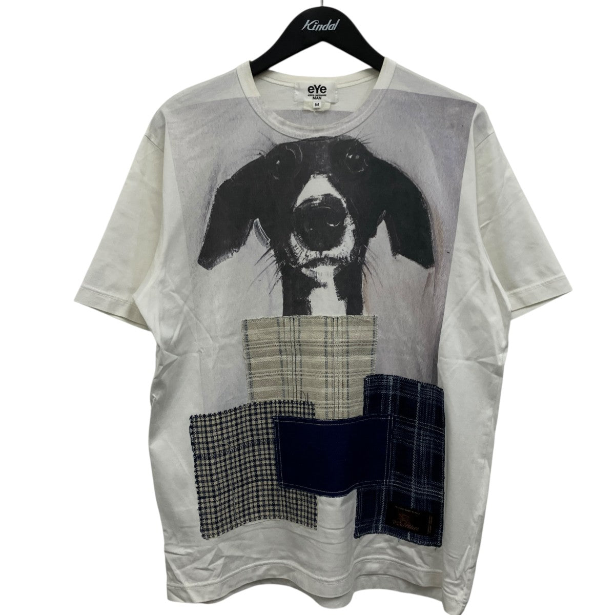 パッチワークプリントTシャツ