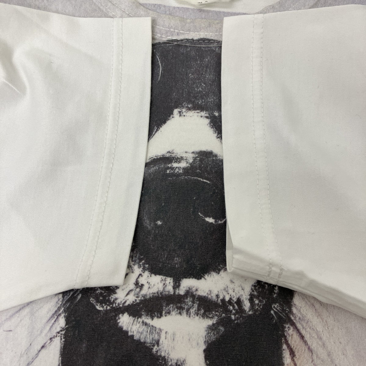 パッチワークプリントTシャツ