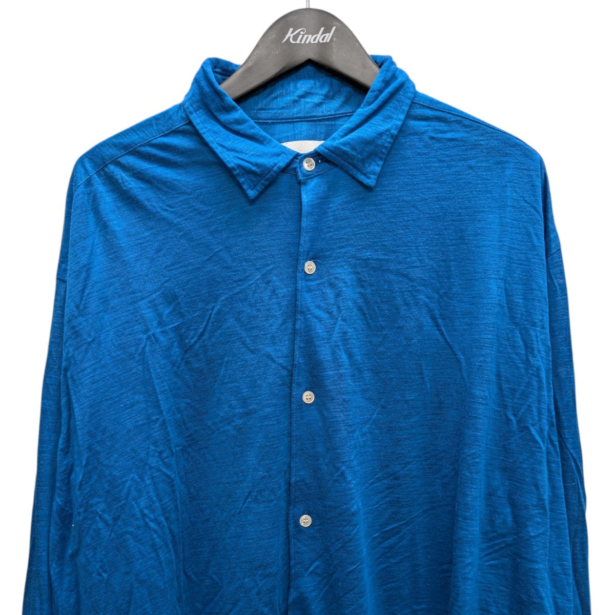 KANEMASA PHIL． 【28G ATMOSPHERE RAMIE L S SHIRT】 長袖シャツ 古着・中古-2枚目のアイテム画像
