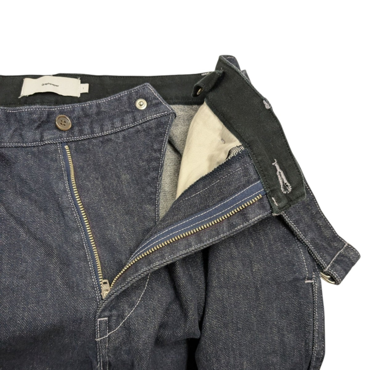 Graphpaper(グラフペーパー) 19SS Colorfast Denim Belted Pants