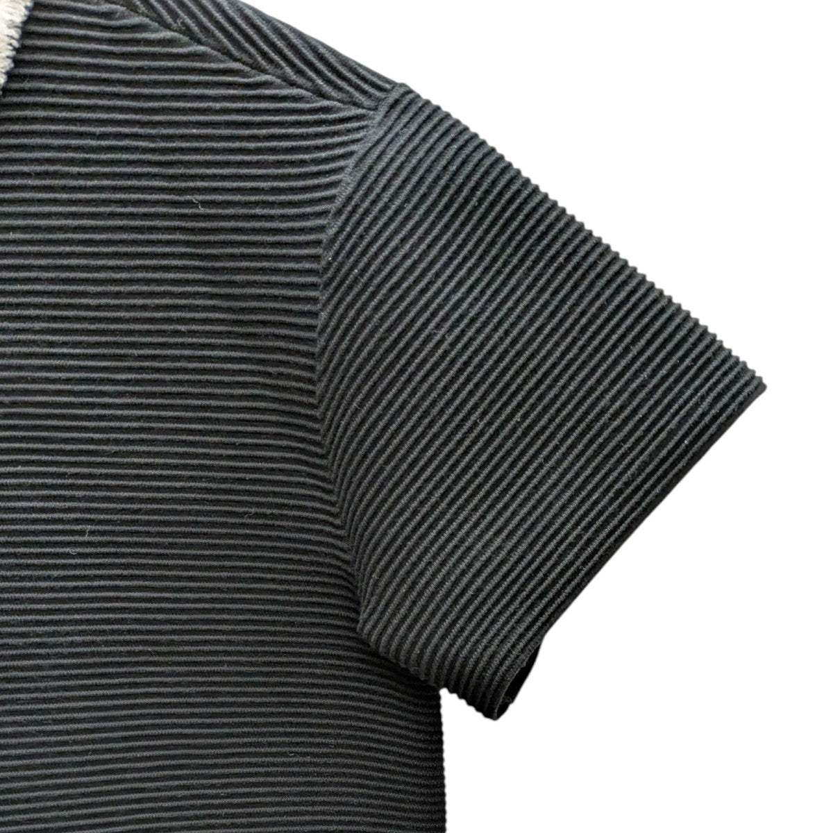 EMPORIO ARMANI オットマンファブリック フリンジディテール ドレス 古着・中古-5枚目のアイテム画像