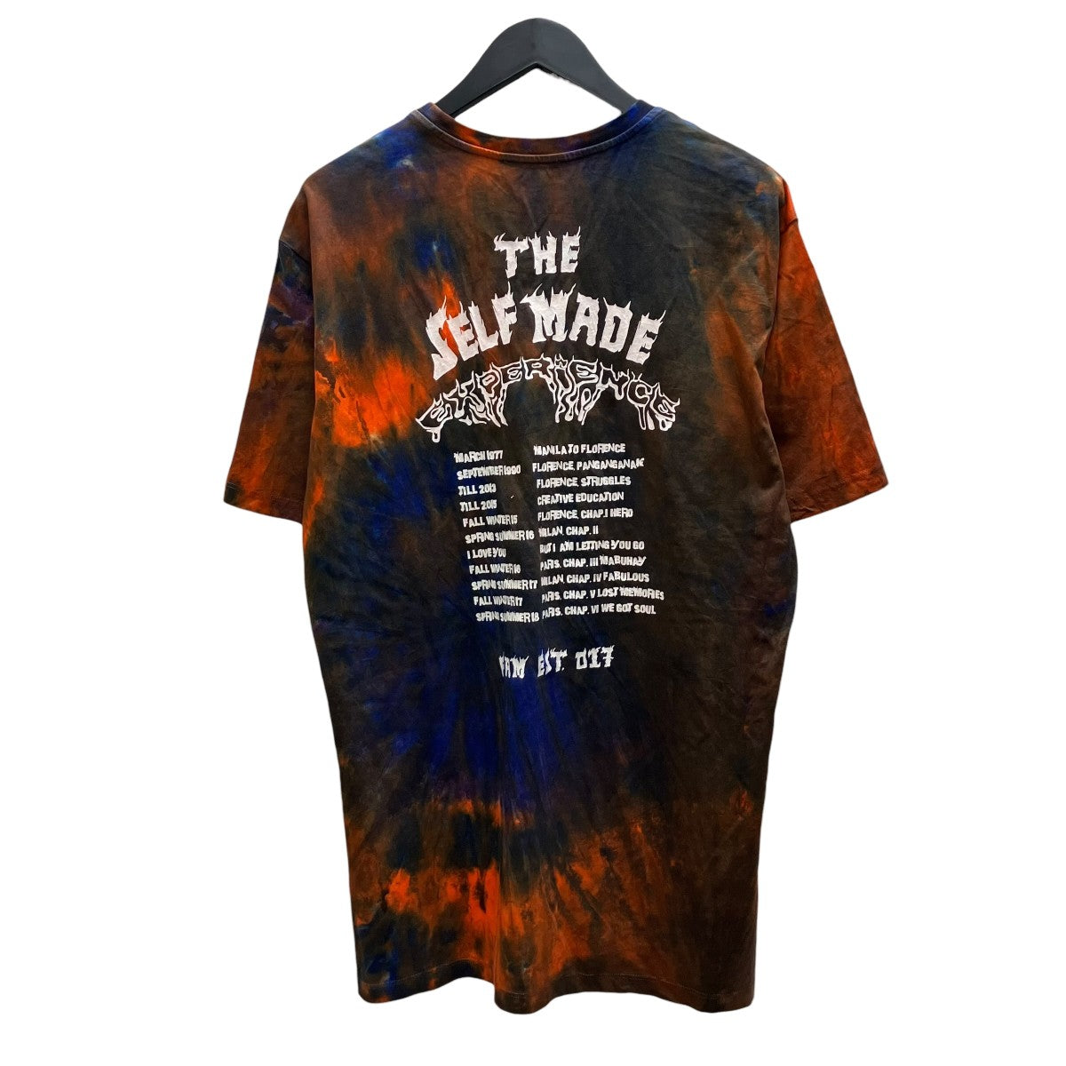 selfmade gianfranco villegas タイダイTシャツ 古着・中古-2枚目のアイテム画像