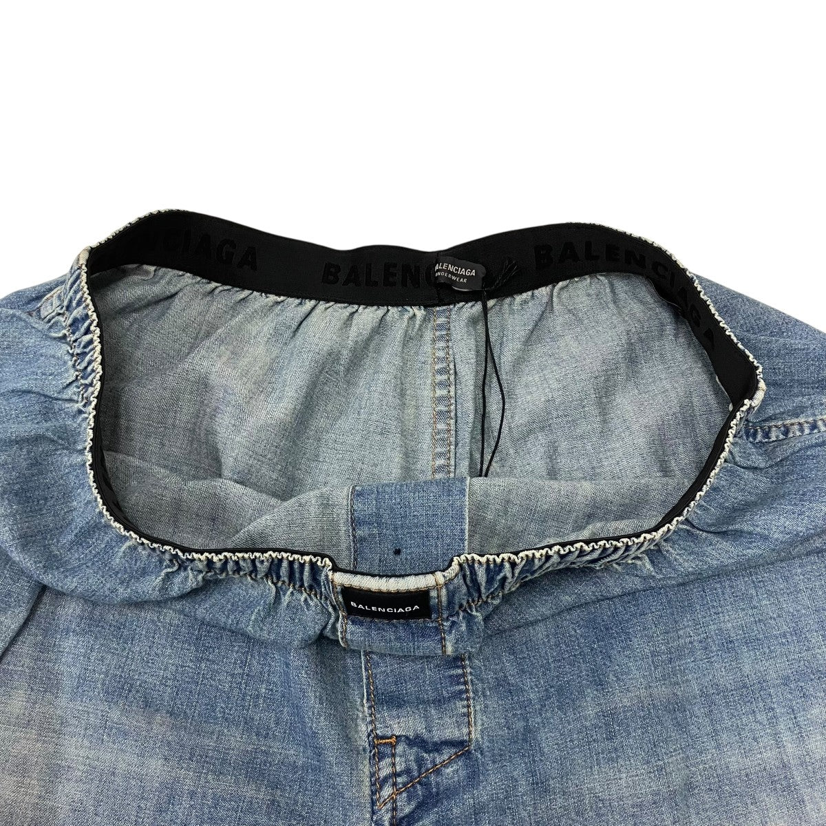 BALENCIAGA デニムショートパンツ 古着・中古-5枚目のアイテム画像