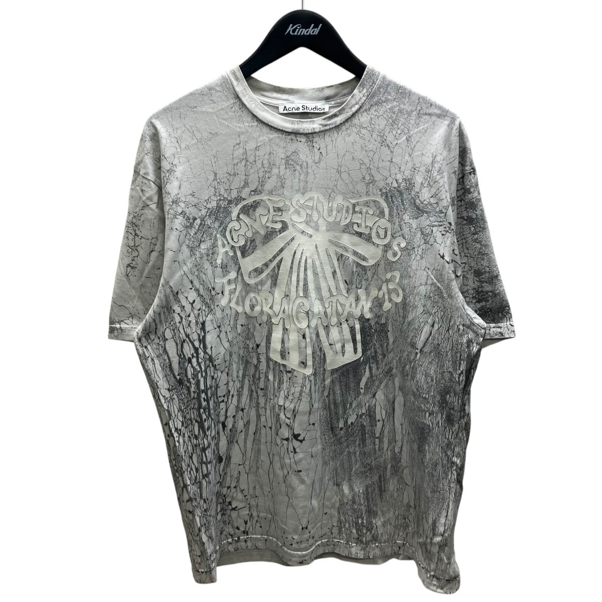 ACNE STUDIOS 総柄クルーネックTシャツ 古着・中古-1枚目のアイテム画像