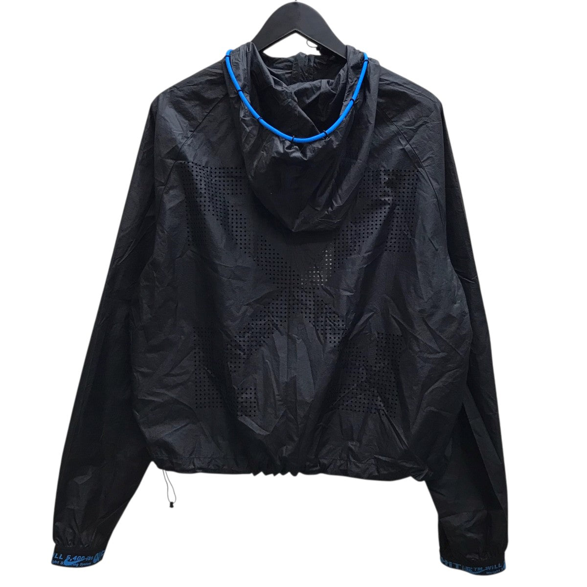 NIKE×OFFWHITE ナイロンショートジャケット／ショルダーバッグ付き