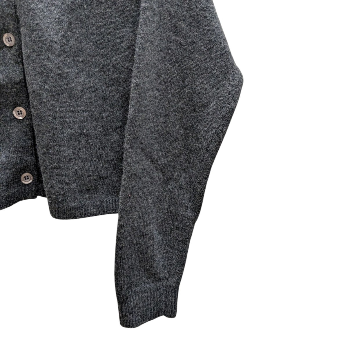 MIU MIU(ミュウミュウ) ニットカーディガンDNA02T DNA02T グレー