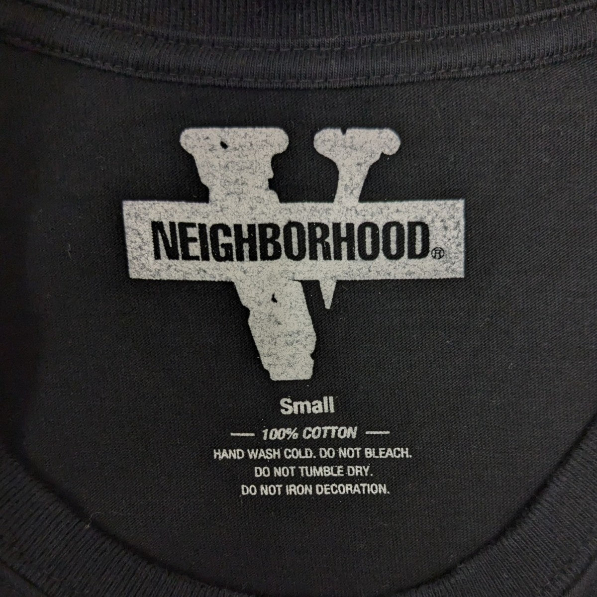 NEIGHBORHOOD×VLONE ロングスリーブカットソー ブラック サイズ S
