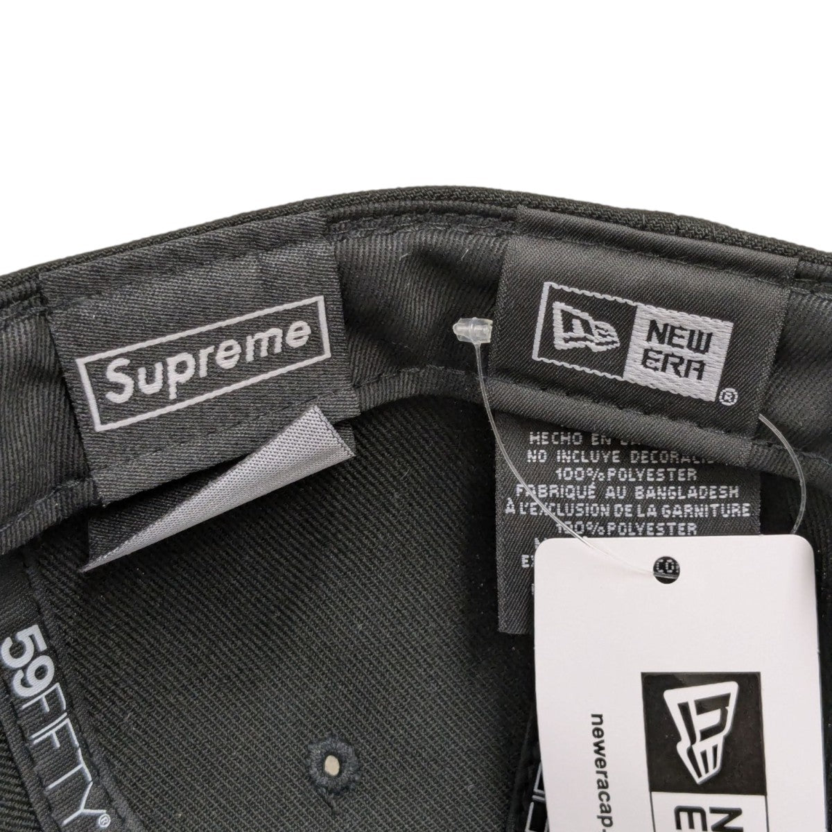 Supreme×New Era ボックスロゴキャップ G2701272025 ブラック