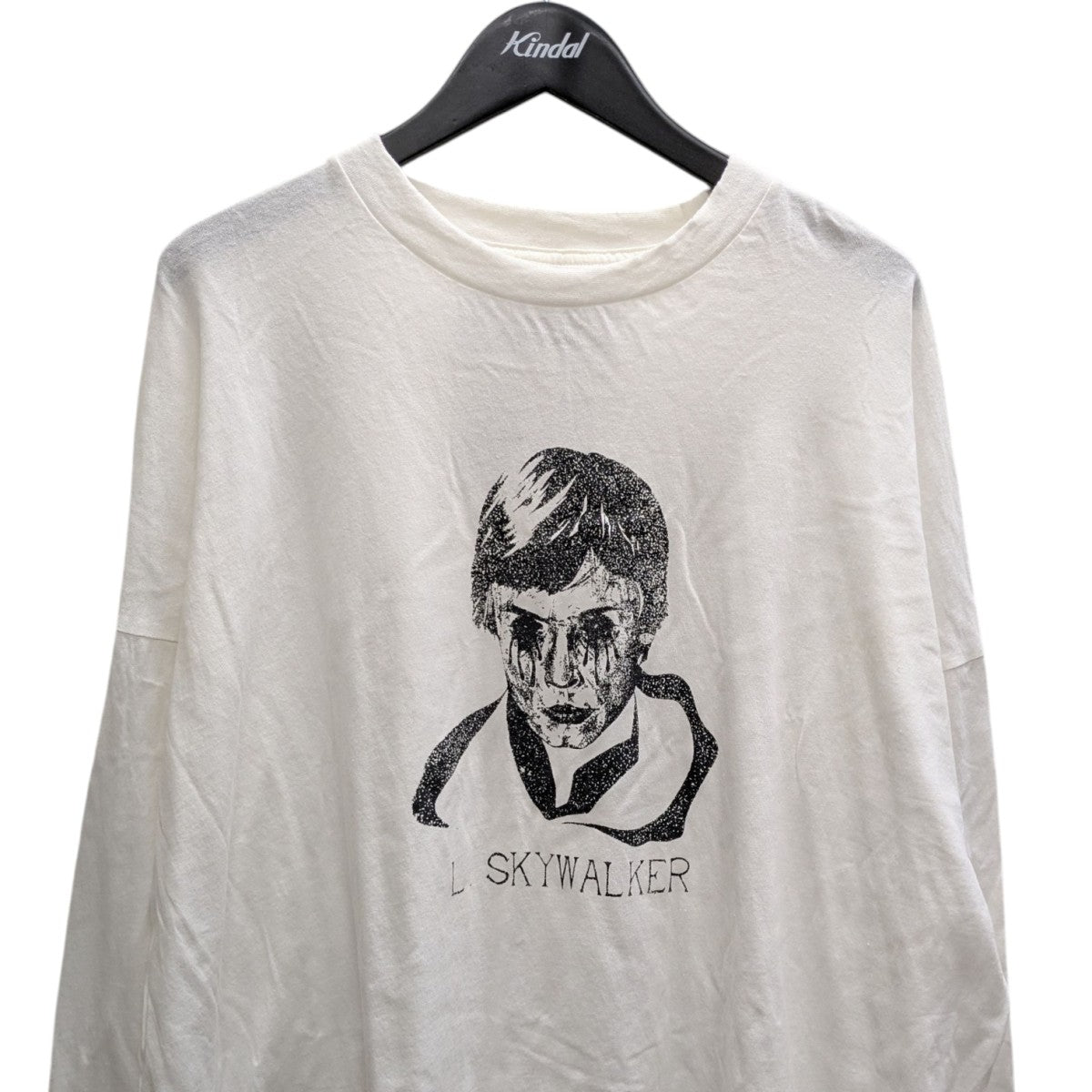 TEPPEIFURUYAMA 【NKGW Hand print long T-shirt】 プリントロングTシャツ 古着・中古-2枚目のアイテム画像