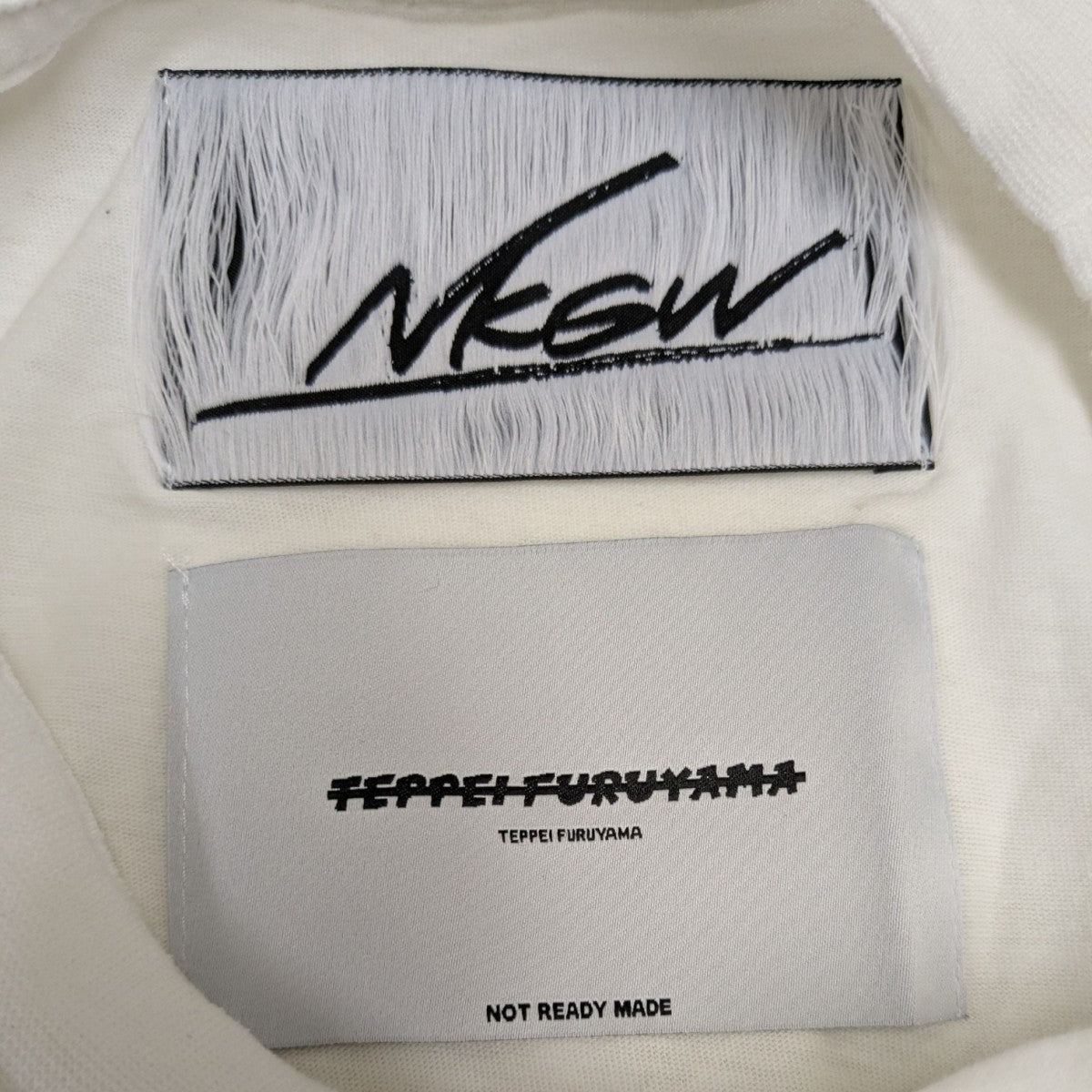 TEPPEIFURUYAMA 【NKGW Hand print long T-shirt】 プリントロングTシャツ 古着・中古-6枚目のアイテム画像