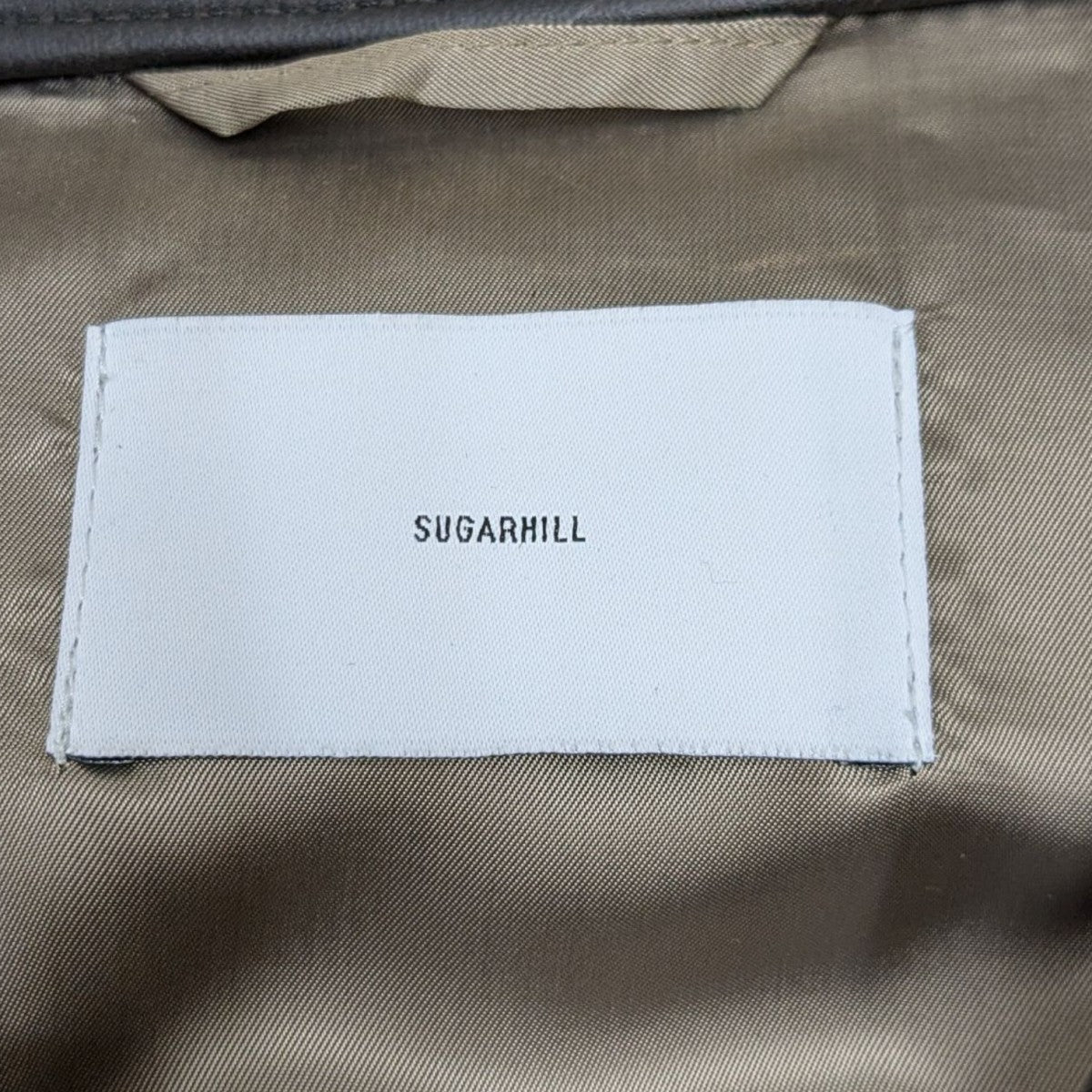 SUGARHILL(シュガーヒル) レザージャケット21AWLA02 21AWLA02 ブラウン