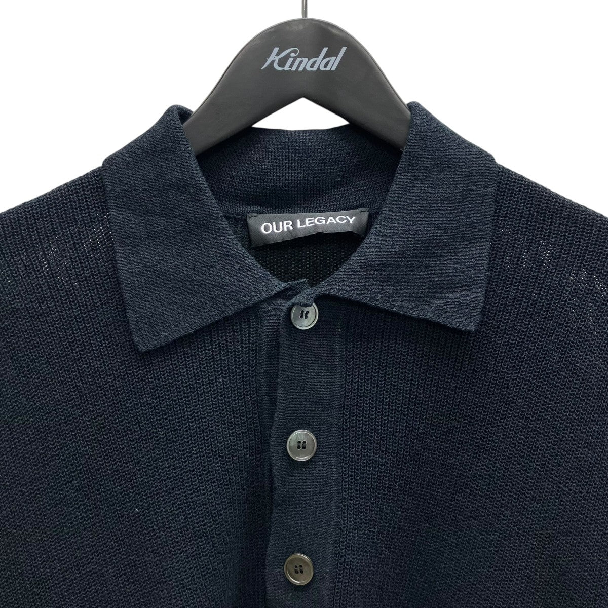 OUR LEGACY TRADITIONAL POLO ポロシャツ 古着・中古-2枚目のアイテム画像