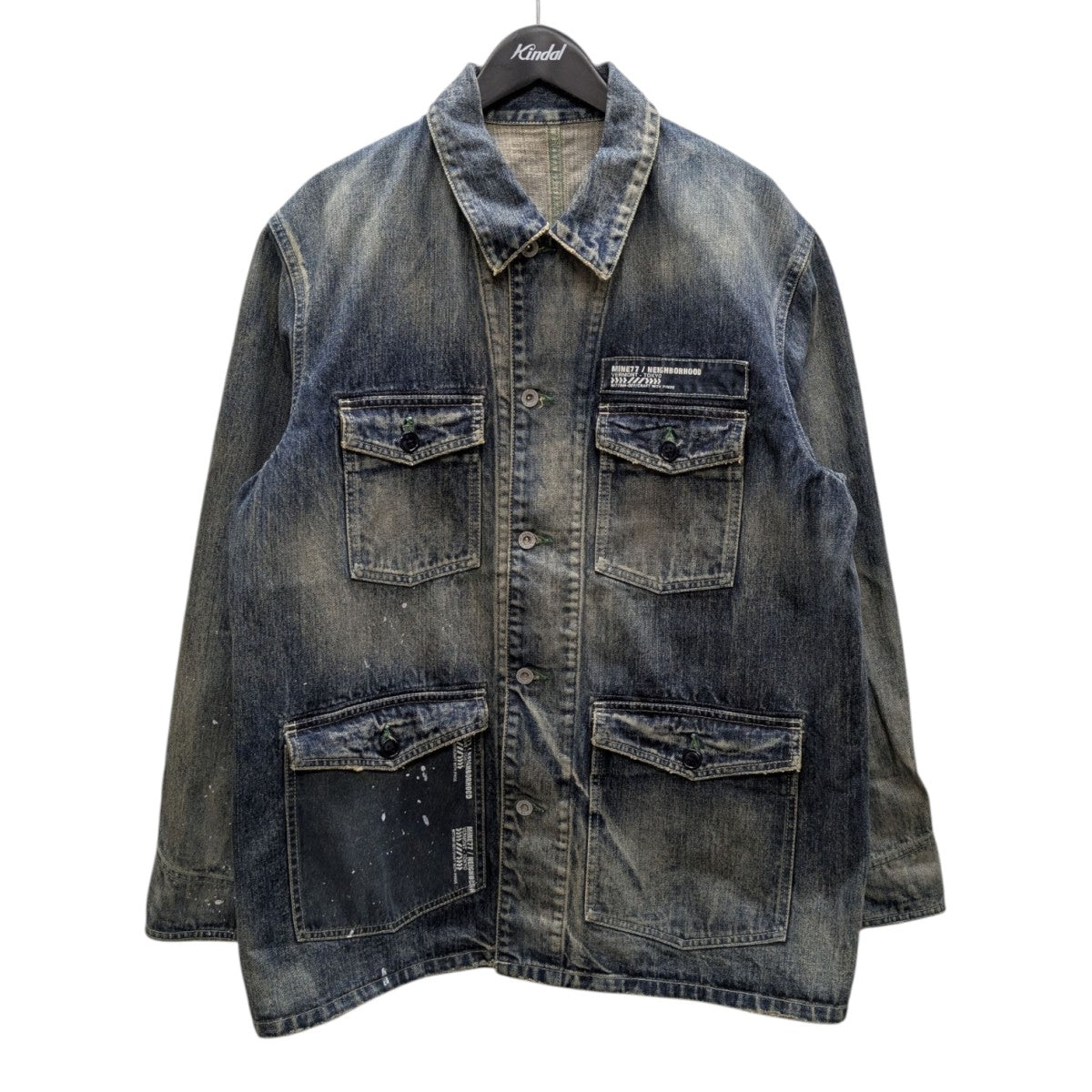 MINE77×NEIGHBORHOOD 4-Pocket Jacketデニムジャケット 古着・中古-1枚目のアイテム画像