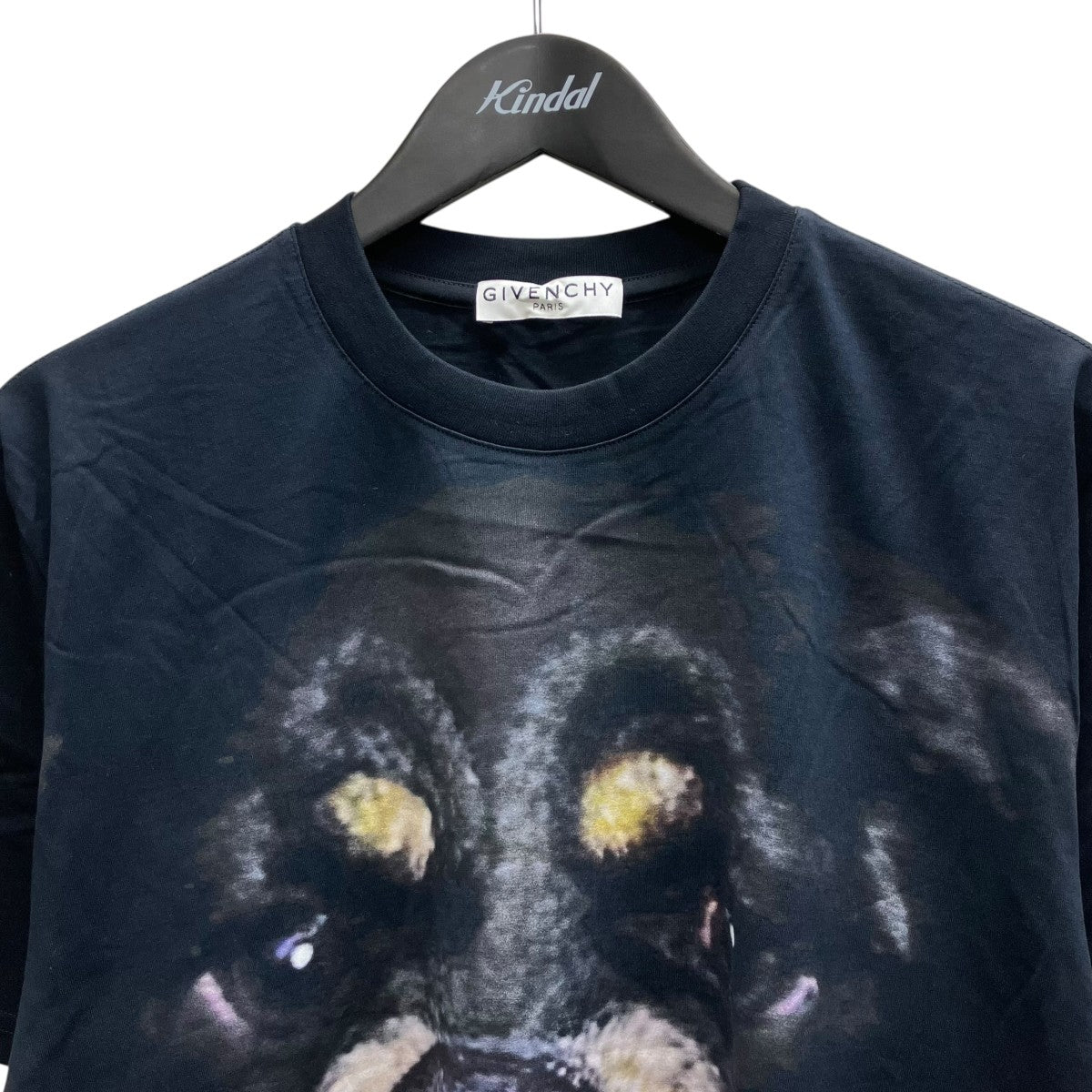 ジバンシー　ロットワイラー プリント オーバーサイズTシャツ GIVENCHY(ジバンシィ) ロットワイラープリントTシャツ BM705L3Y1P