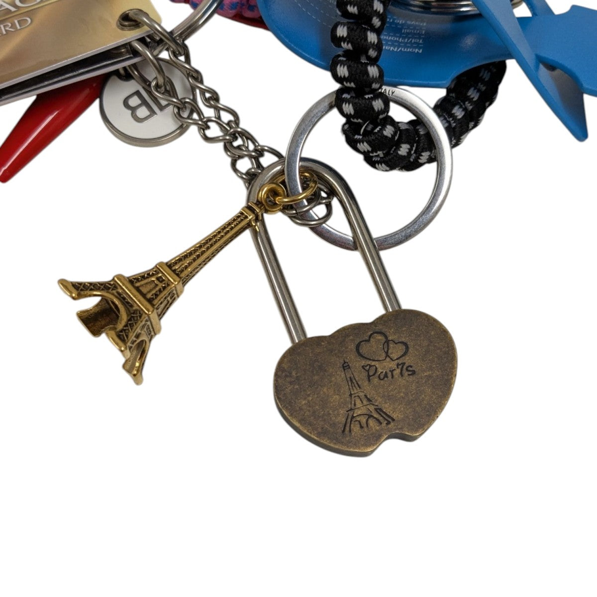 BALENCIAGA(バレンシアガ) 25SSKEYRING SUBWAY CARD MULTIマルチキー