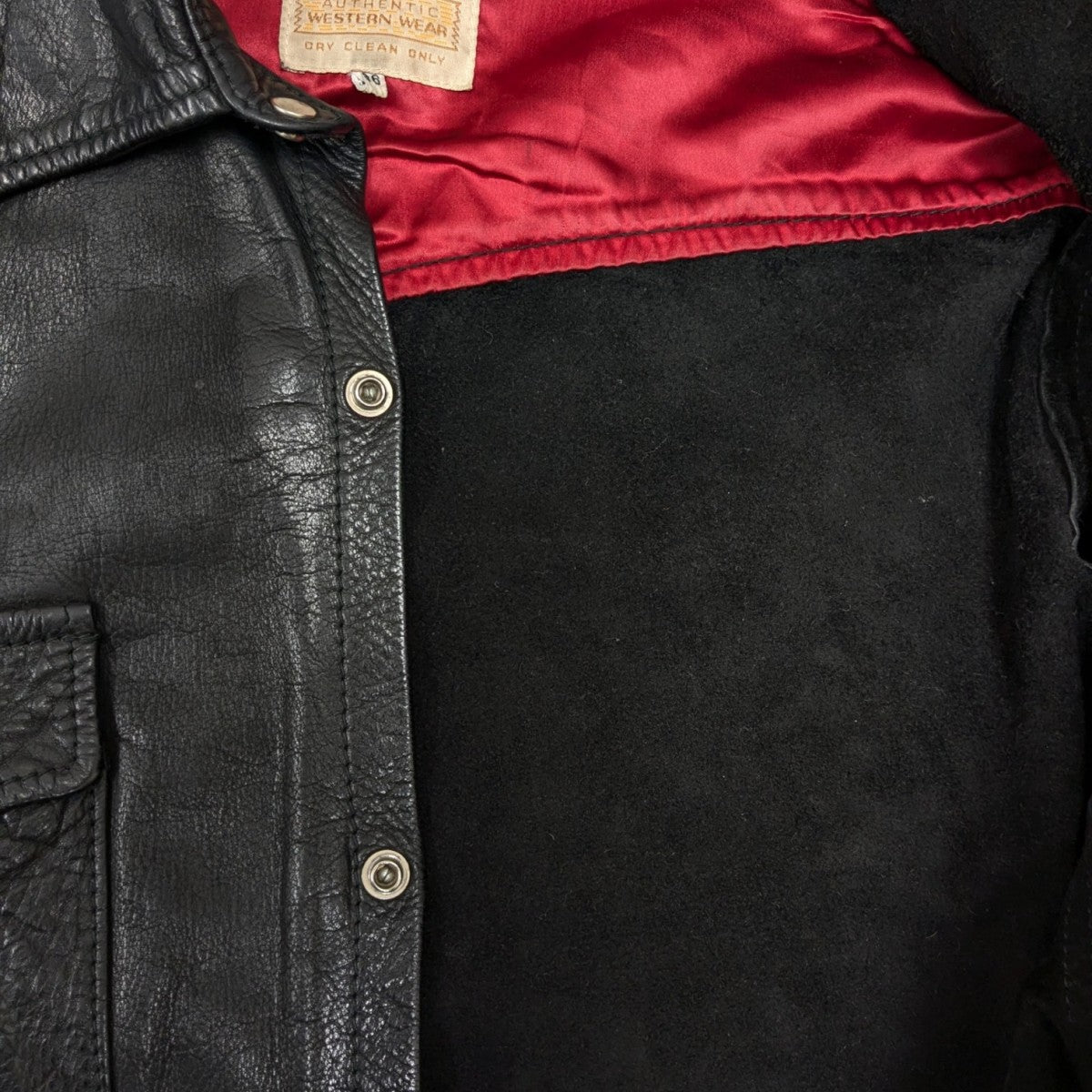 aero leather clothing(エアロレザークロージング) レザーシャツ