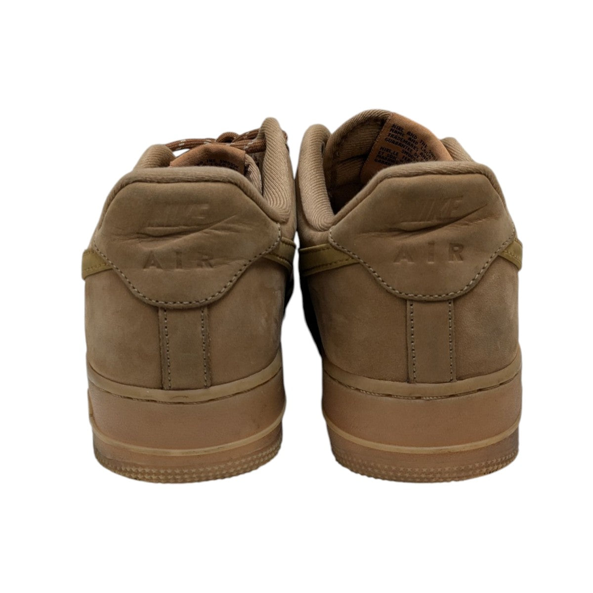 ナイキ エアフォース1 ロー '07 WB \"フラックス/ウィート\" NIKE C/O NIKE AIR FORCE 1 '07 WB フラックス/ウィート-ガム