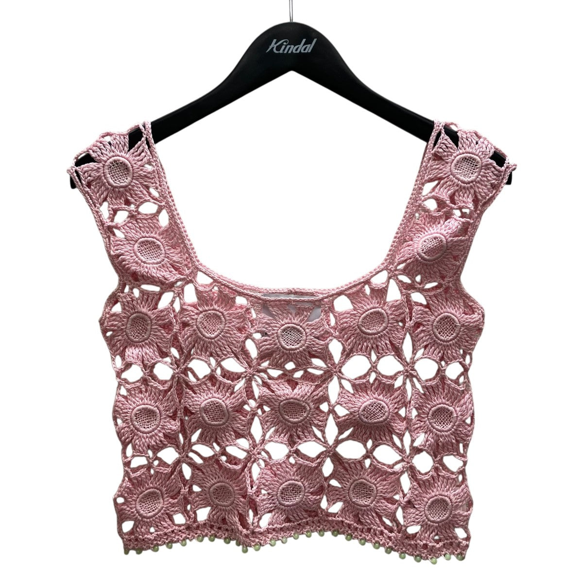 MOZHDEN MATIN MOZHDEH MATIN FLOWER LACE TOP レースタンクトップ 古着・中古-1枚目のアイテム画像