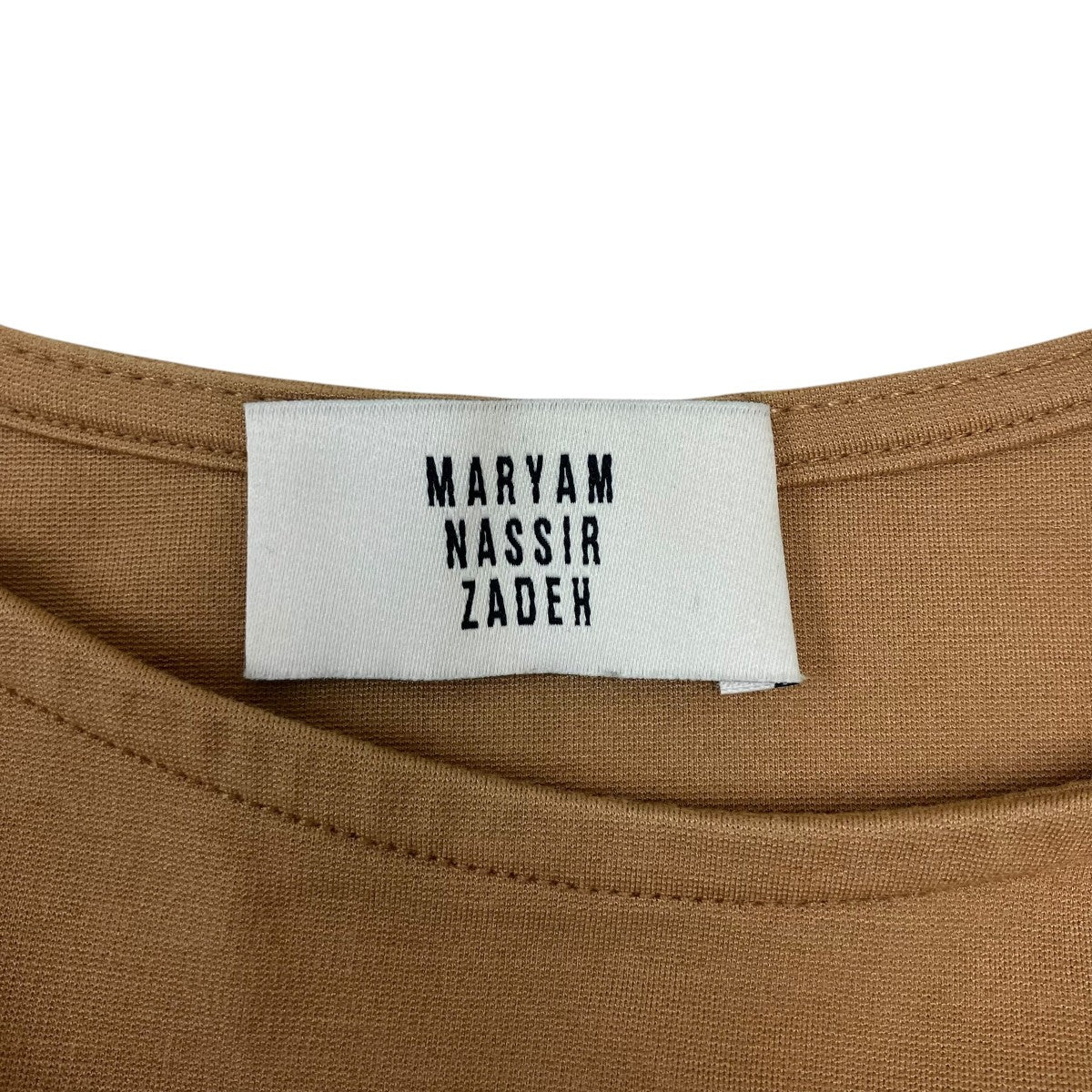 MARYAM NASSIR ZADEH Phoebe Tie Neckカットソー 古着・中古-6枚目のアイテム画像