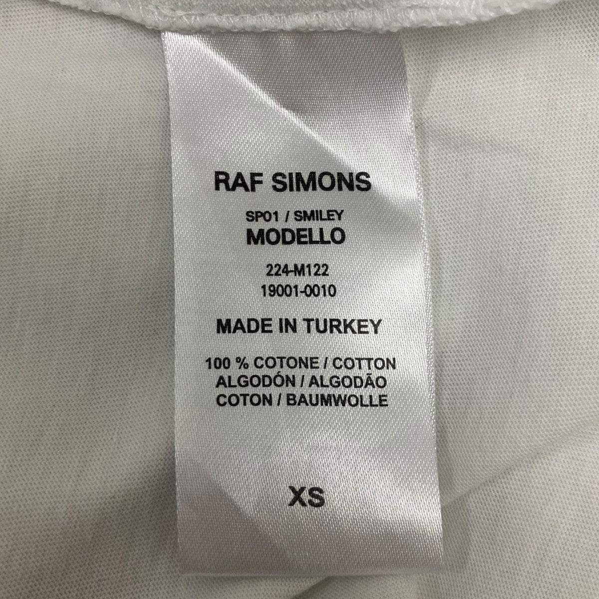RAF SIMONS 半袖Tシャツ 古着・中古-6枚目のアイテム画像