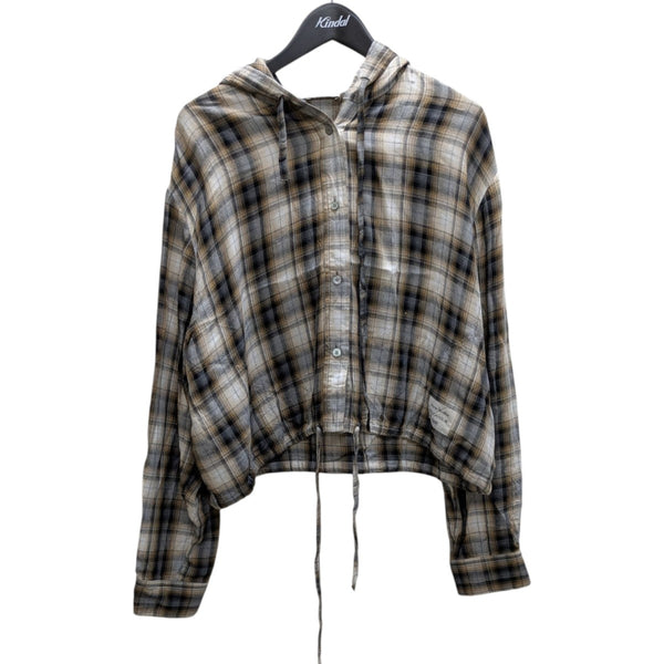 ACNE STUDIOS(アクネストゥディオズ) 25FW レーヨン フード付き