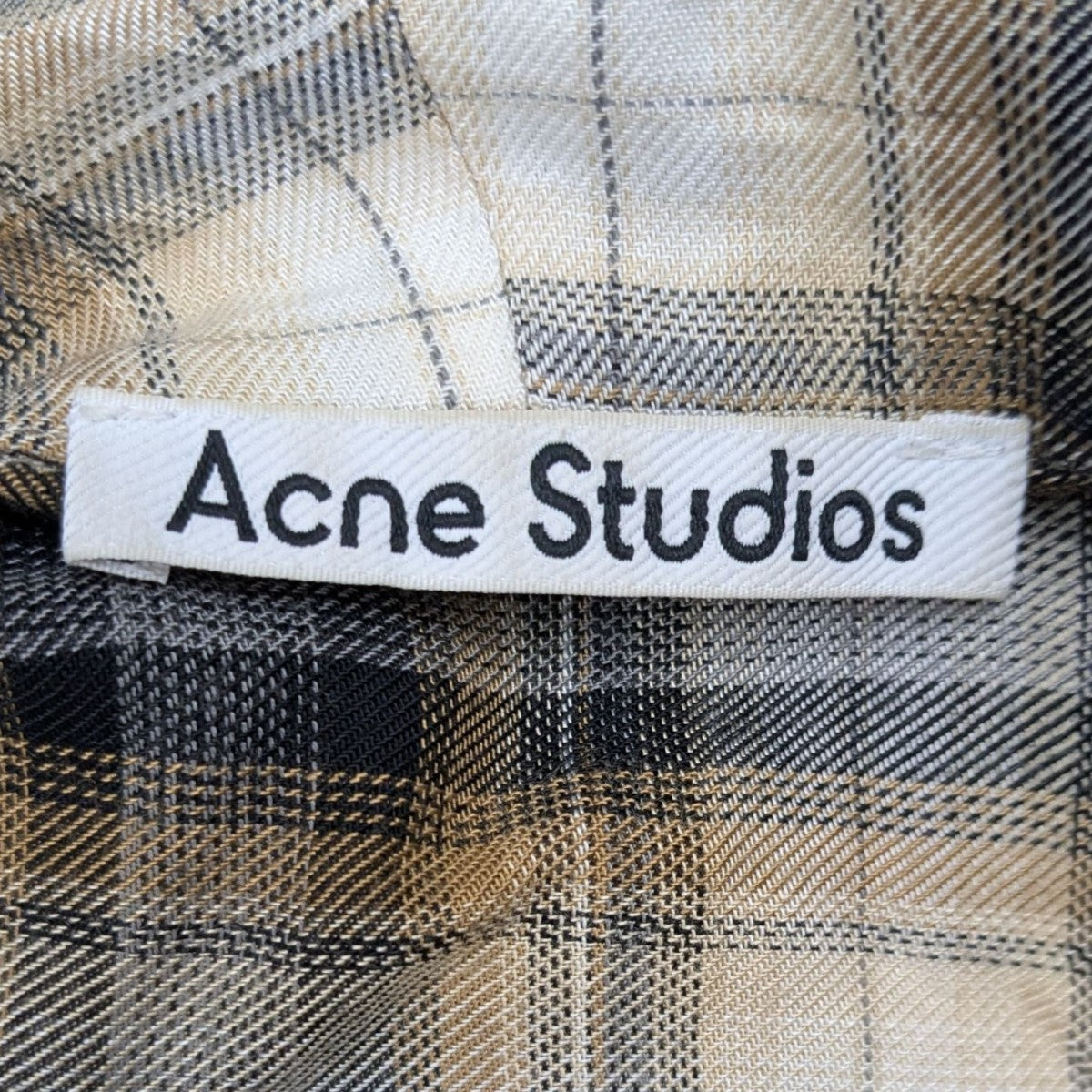 ACNE STUDIOS(アクネストゥディオズ) 25FW レーヨン フード付き