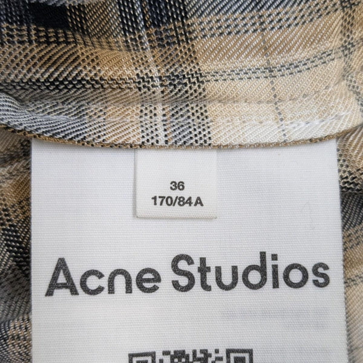 ACNE STUDIOS(アクネストゥディオズ) 25FW レーヨン フード付き