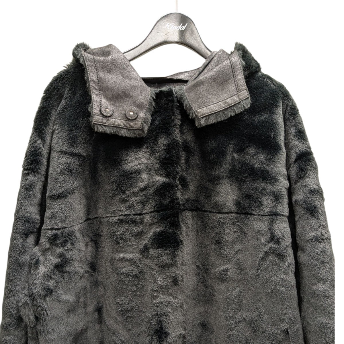 AMERI(アメリ) 【HOOD REVERSIBLE FAKE FUR COAT】フェイクファー