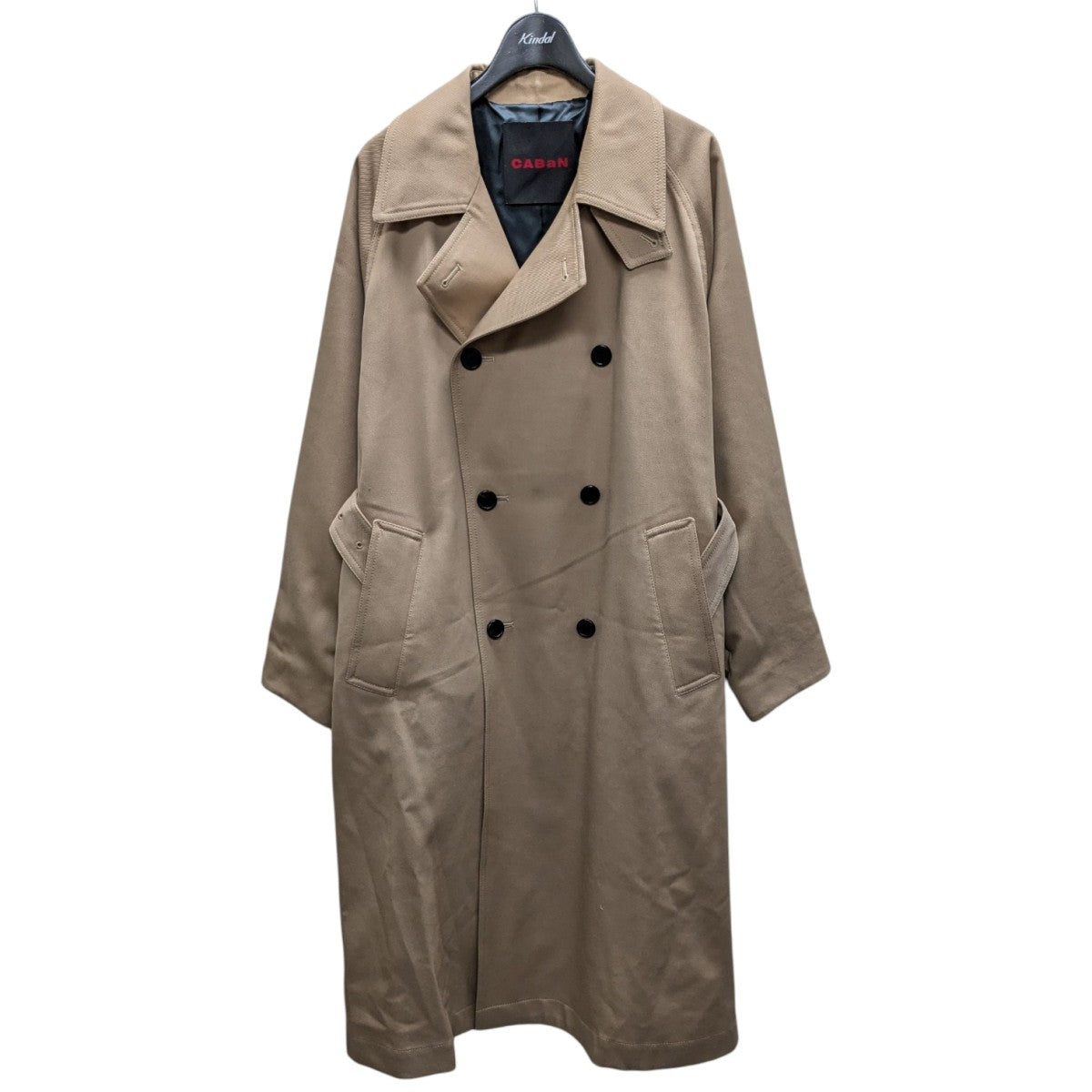 CABaN(キャバン) ウールギャバジン スタンドカラーコート59-09-24