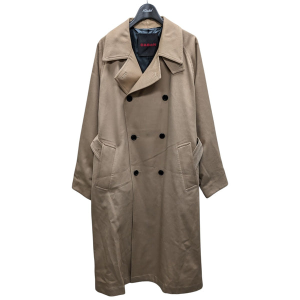 CABaN(キャバン) ウールギャバジン スタンドカラーコート59-09-24