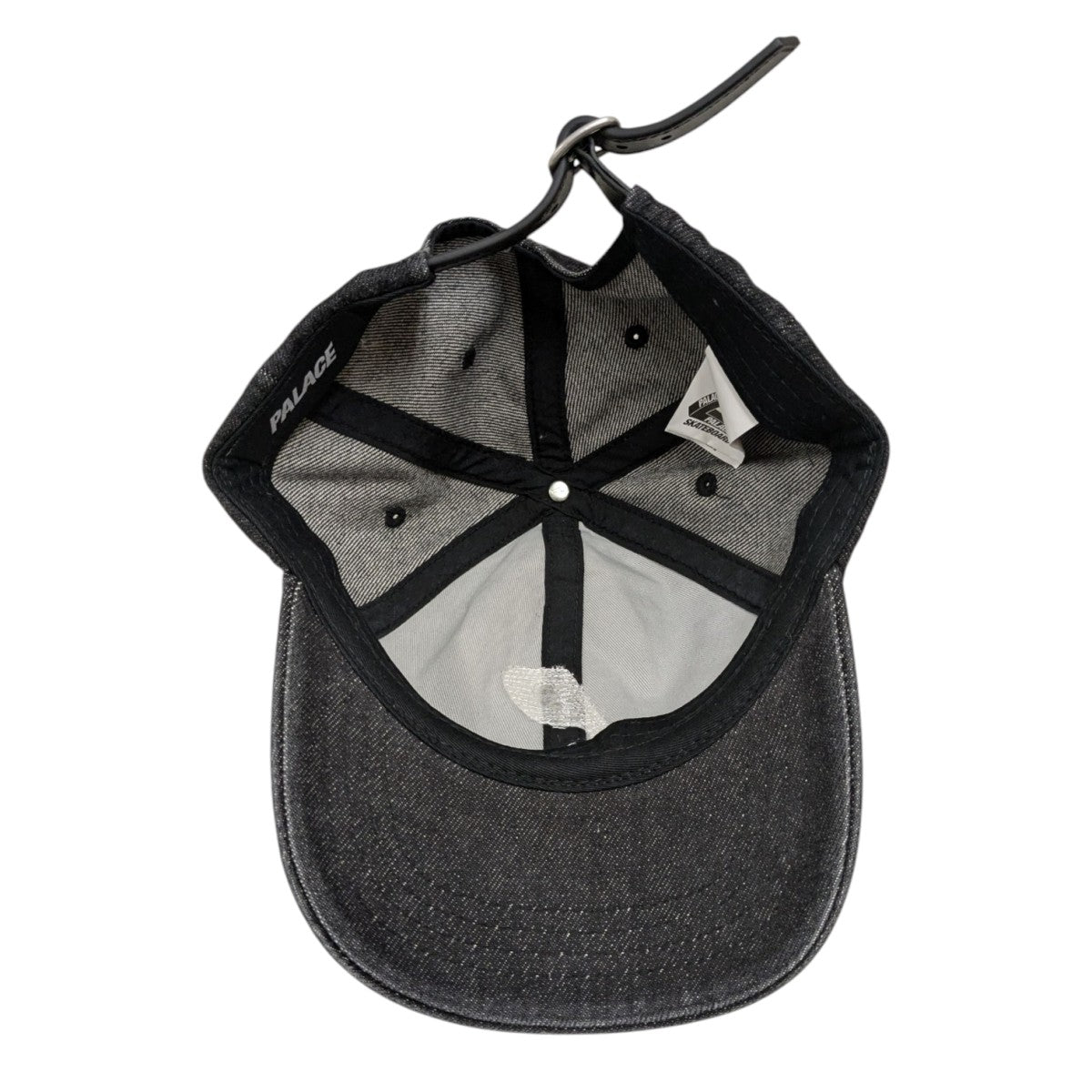 PALACE(パレス) DENIM P 6-PANELデニムキャップ グレー サイズ Free