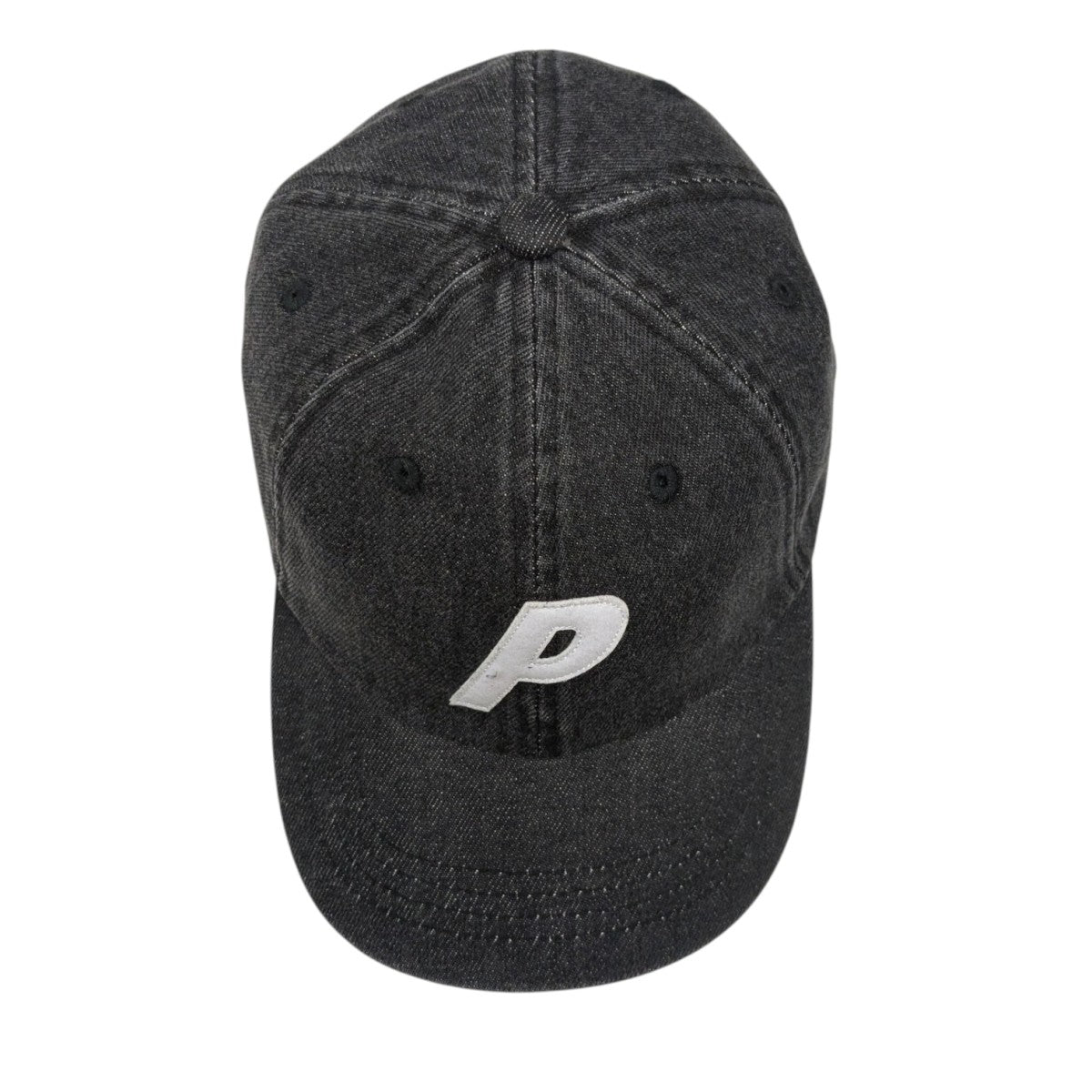 PALACE(パレス) DENIM P 6-PANELデニムキャップ グレー サイズ Free