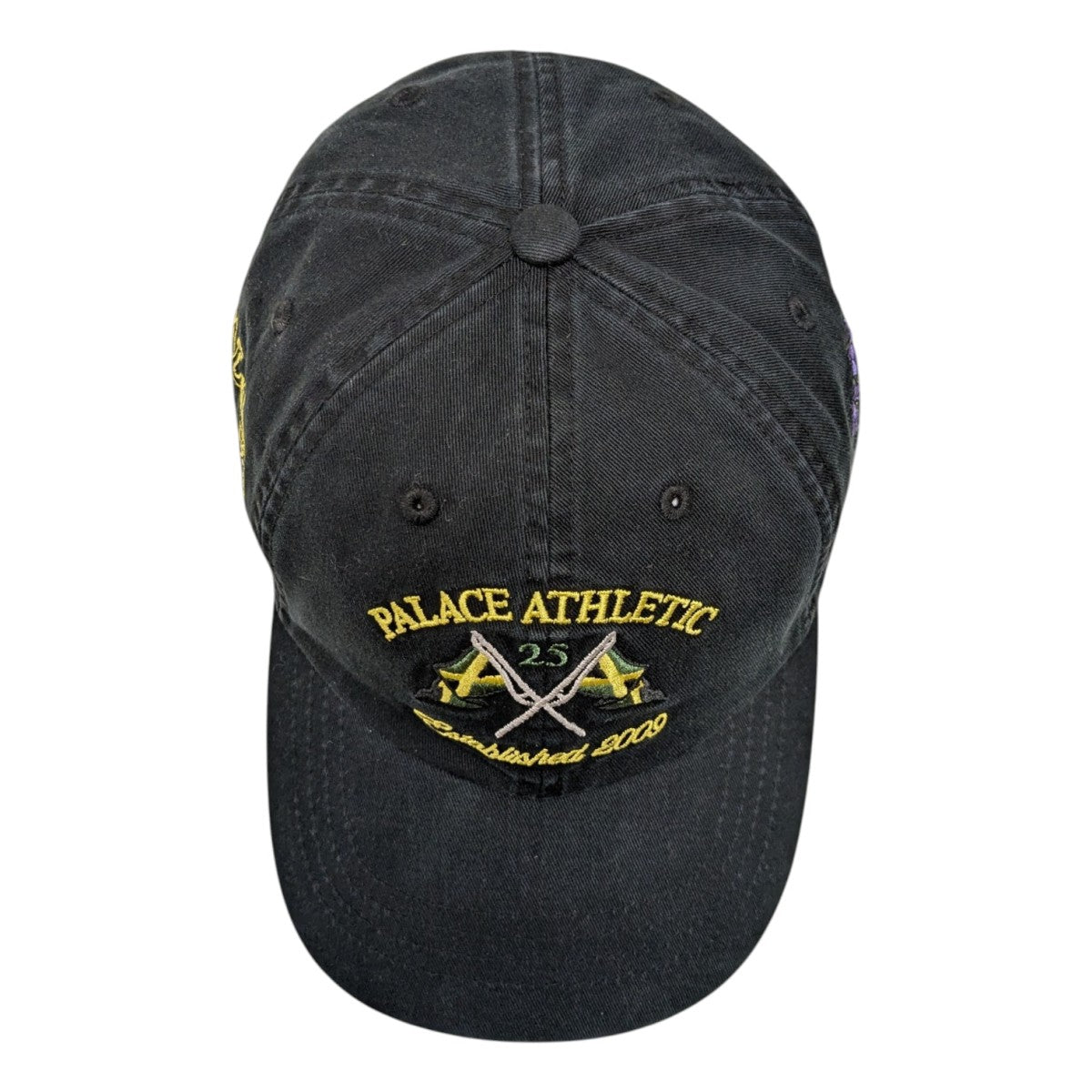 Palace ブラック キャップ PALACE(パレス) ATHLETIC 6-PANELキャップ ブラック サイズ Free