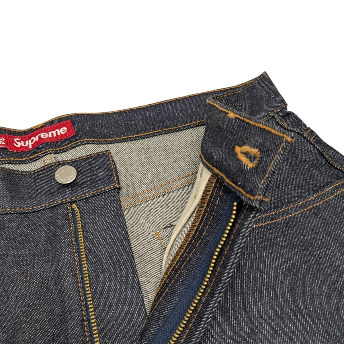 Supreme Rigid Baggy Selvedge Denim Shortデニムショートパンツ 古着・中古-5枚目のアイテム画像