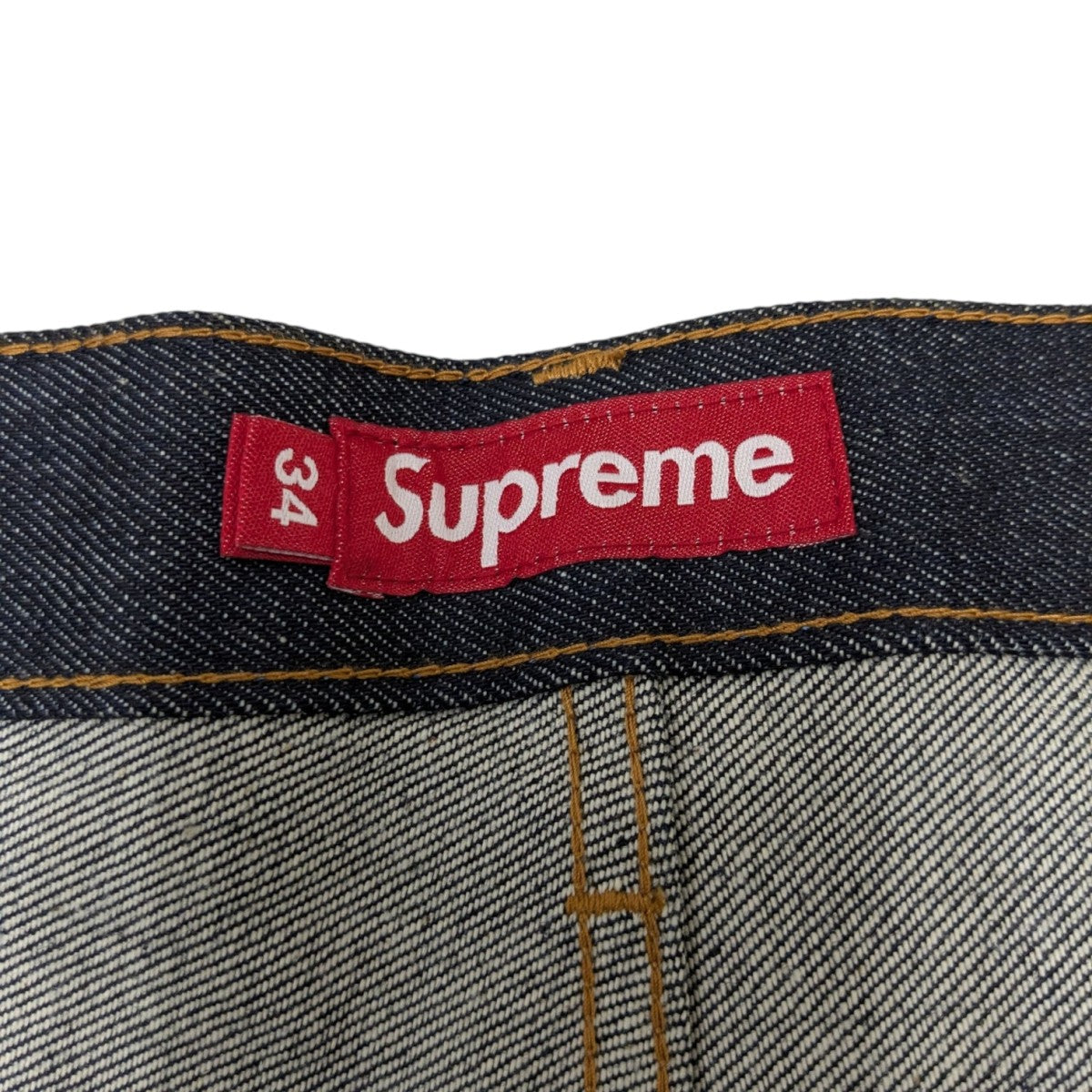 Supreme Rigid Baggy Selvedge Denim Shortデニムショートパンツ 古着・中古-6枚目のアイテム画像