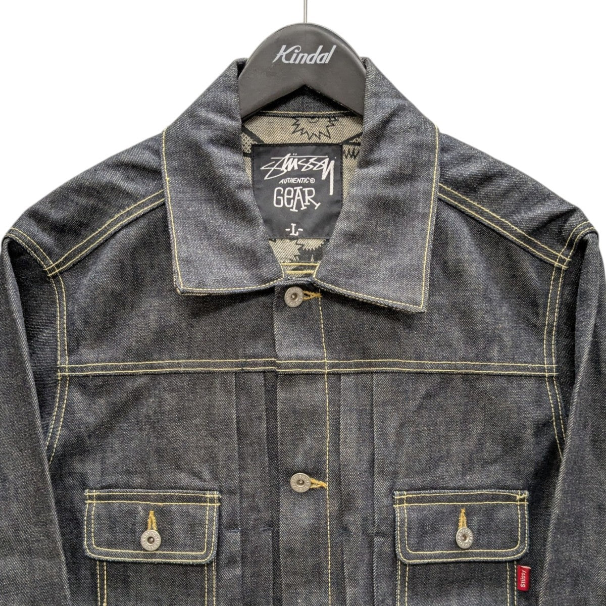 stussy(ステューシー) デニムジャケット インディゴ サイズ L