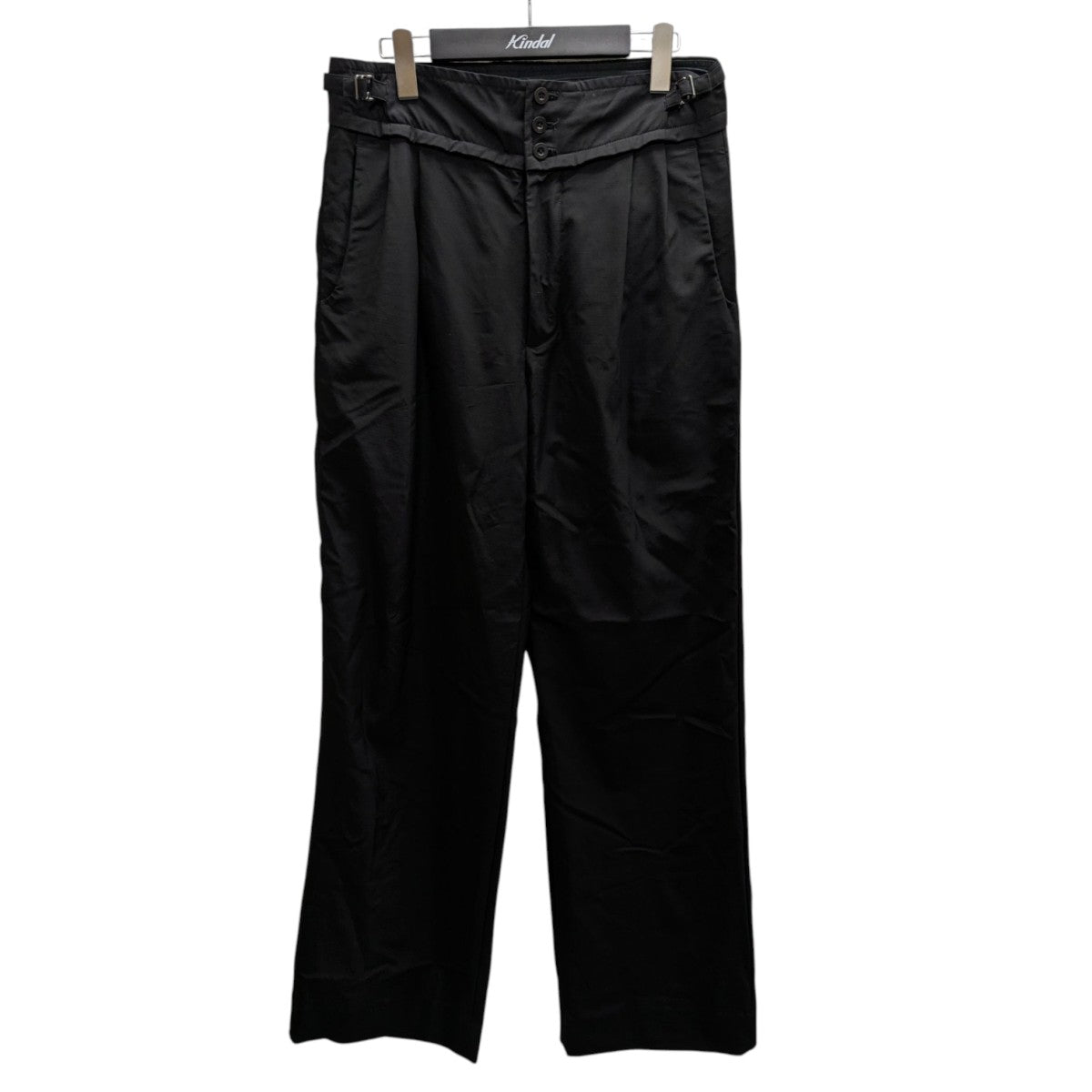 IRENISA イレニサ 23FWバギーパンツ スラックス ブラック イレニサのバギーパンツ | HUES 福岡セレクトショップ