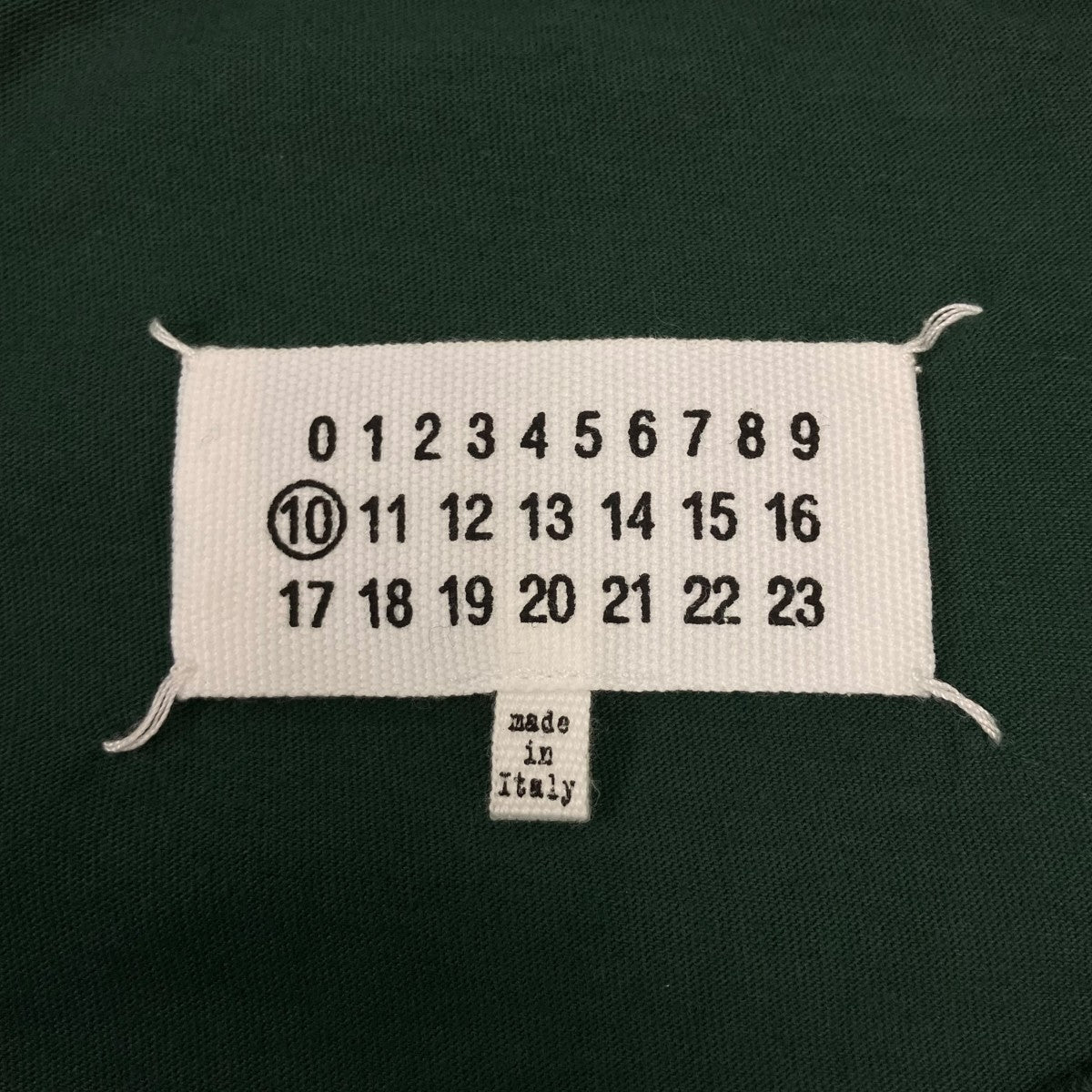 Maison Margiela フロントタグ刺繍半袖Tシャツ 古着・中古-5枚目のアイテム画像