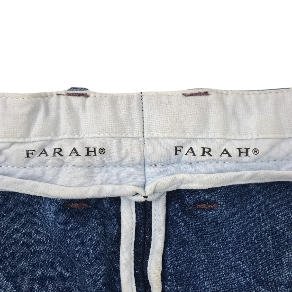 Two-tuck Wide Tapered Pants2タックデニムパンツFR0201-M4002