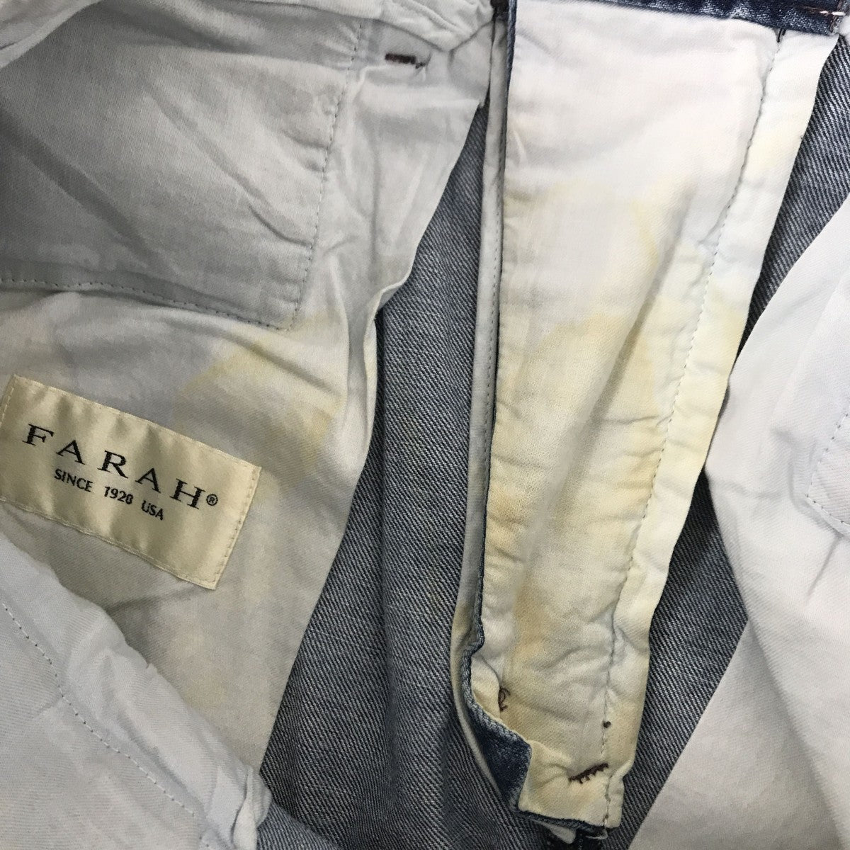 Two-tuck Wide Tapered Pants2タックデニムパンツFR0201-M4002