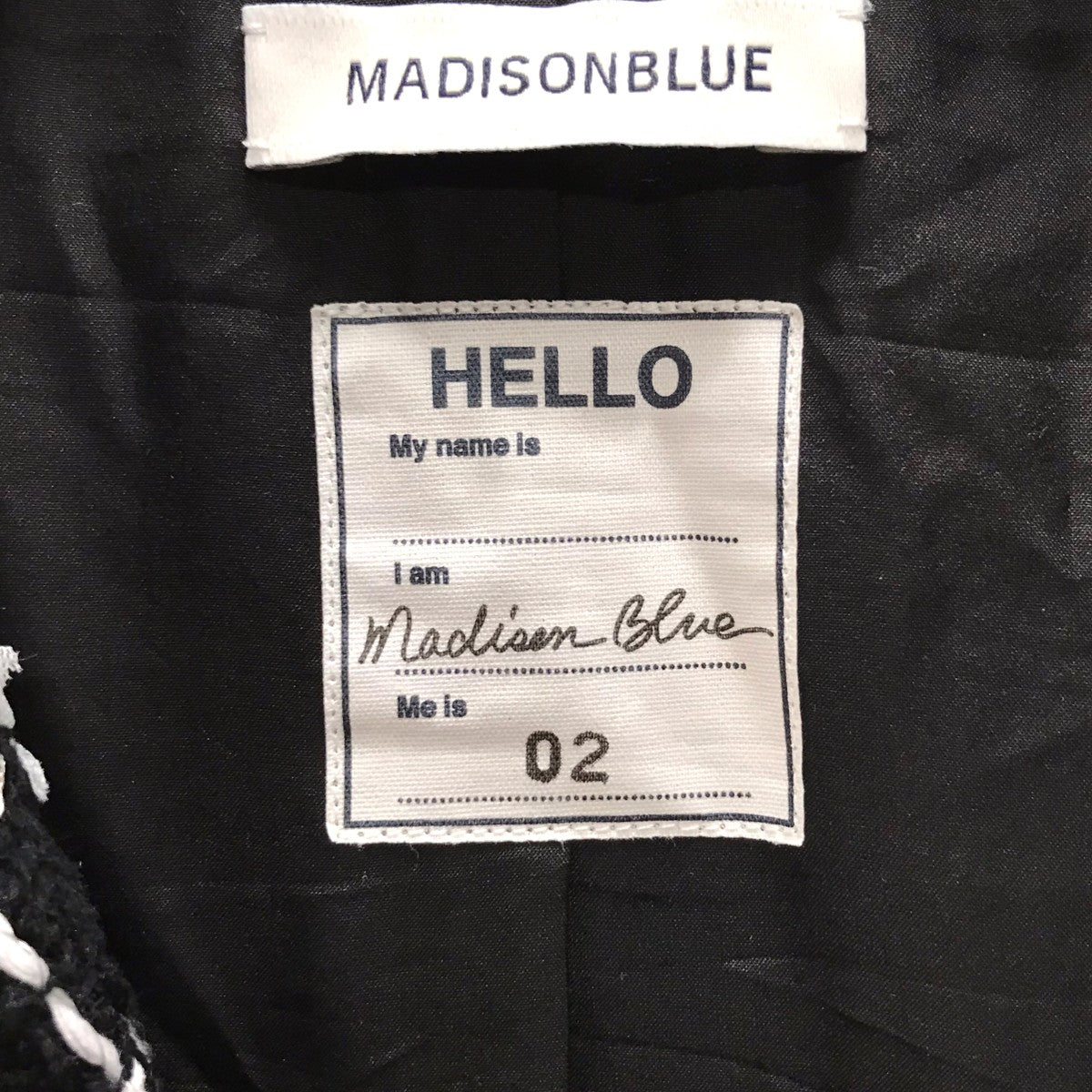 MADISON BLUE JUMPSUITS TWEEDツウィードジャンプスーツMB251-4006 古着・中古-5枚目のアイテム画像