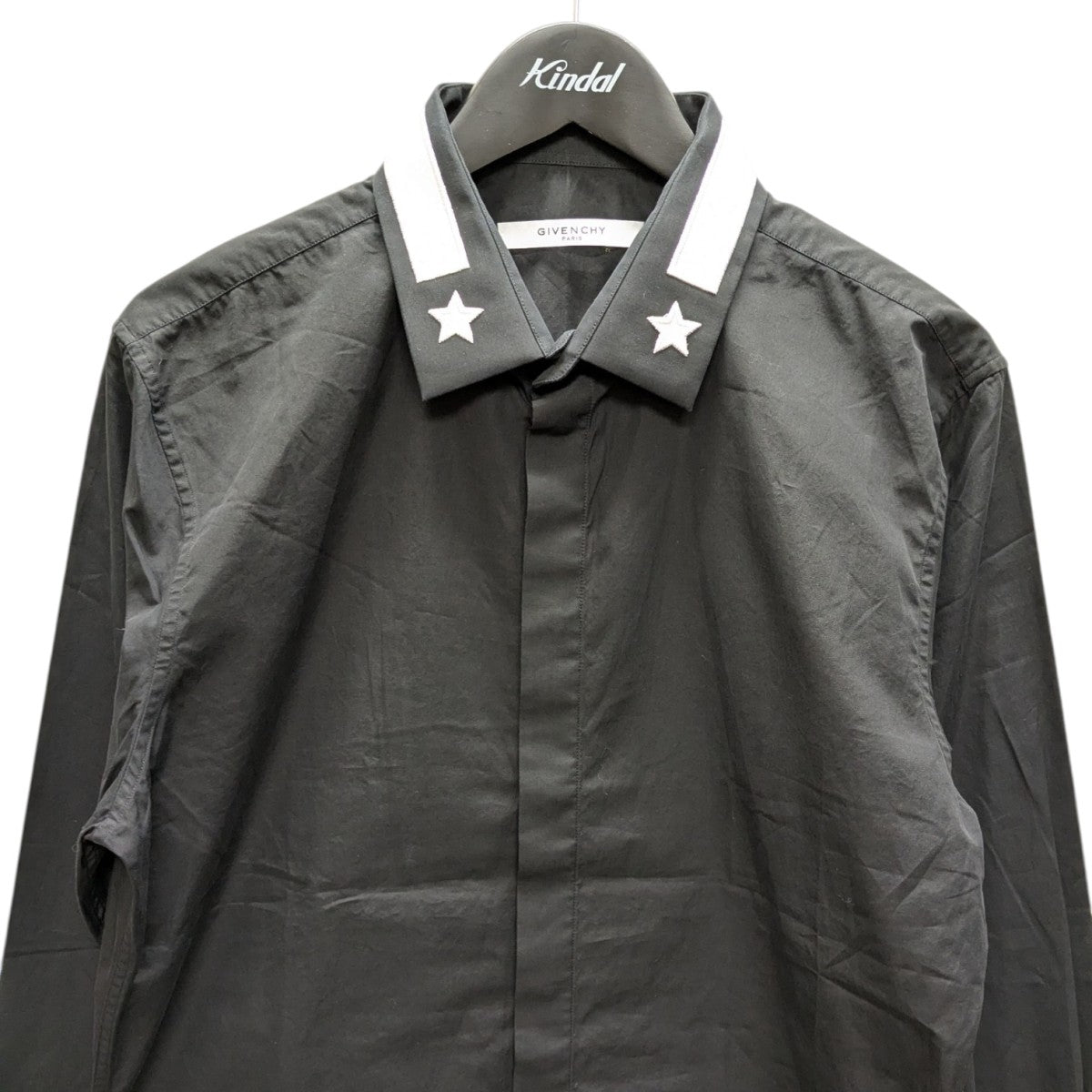 GIVENCHY ジバンシィ　カシミヤ混コート 中古・古着通販】GIVENCHY (ジバンシィ) ロングコート ブラック サイズ