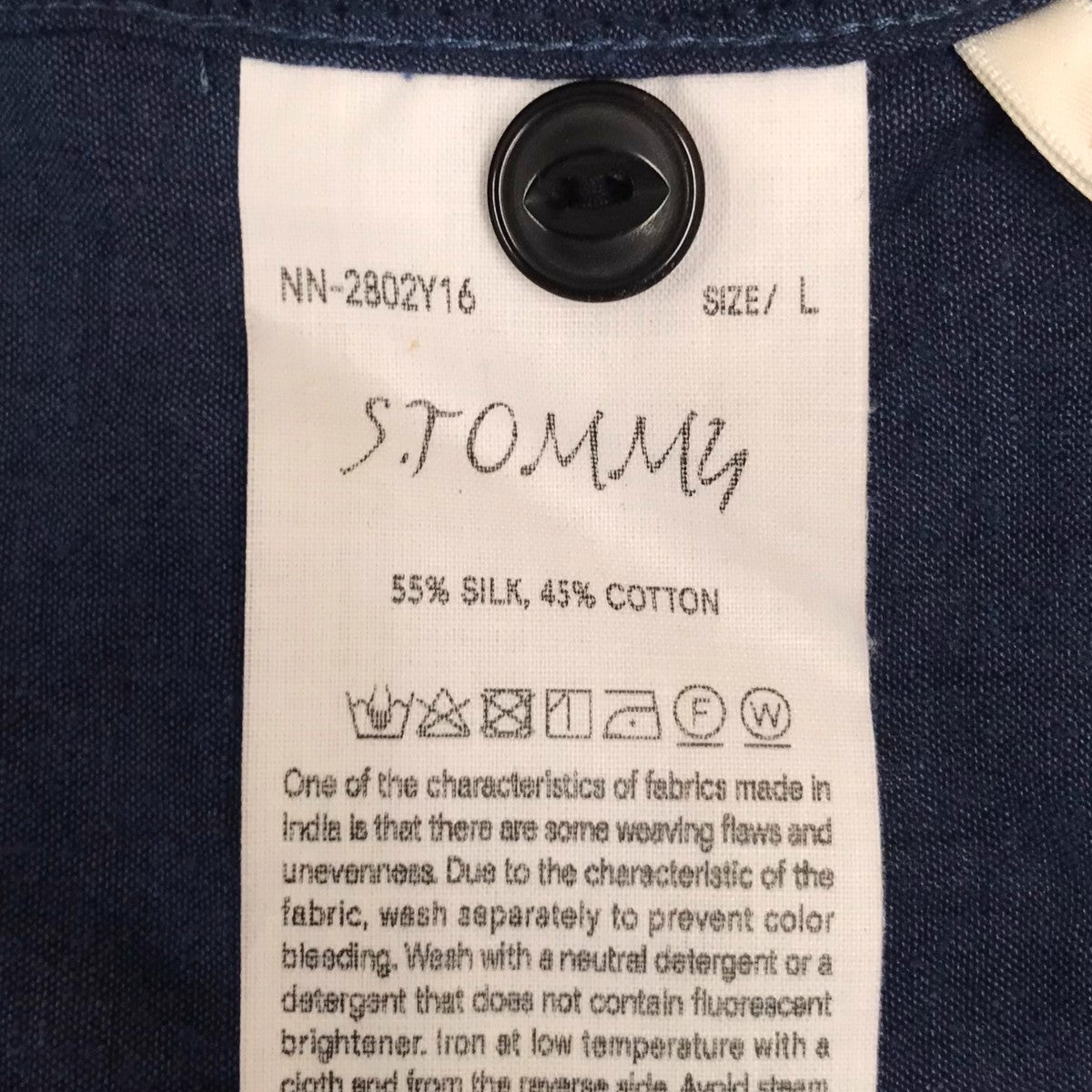 NICENESS(ナイスネス) 25AW長袖シャツ／S．トミー ( ヘザー